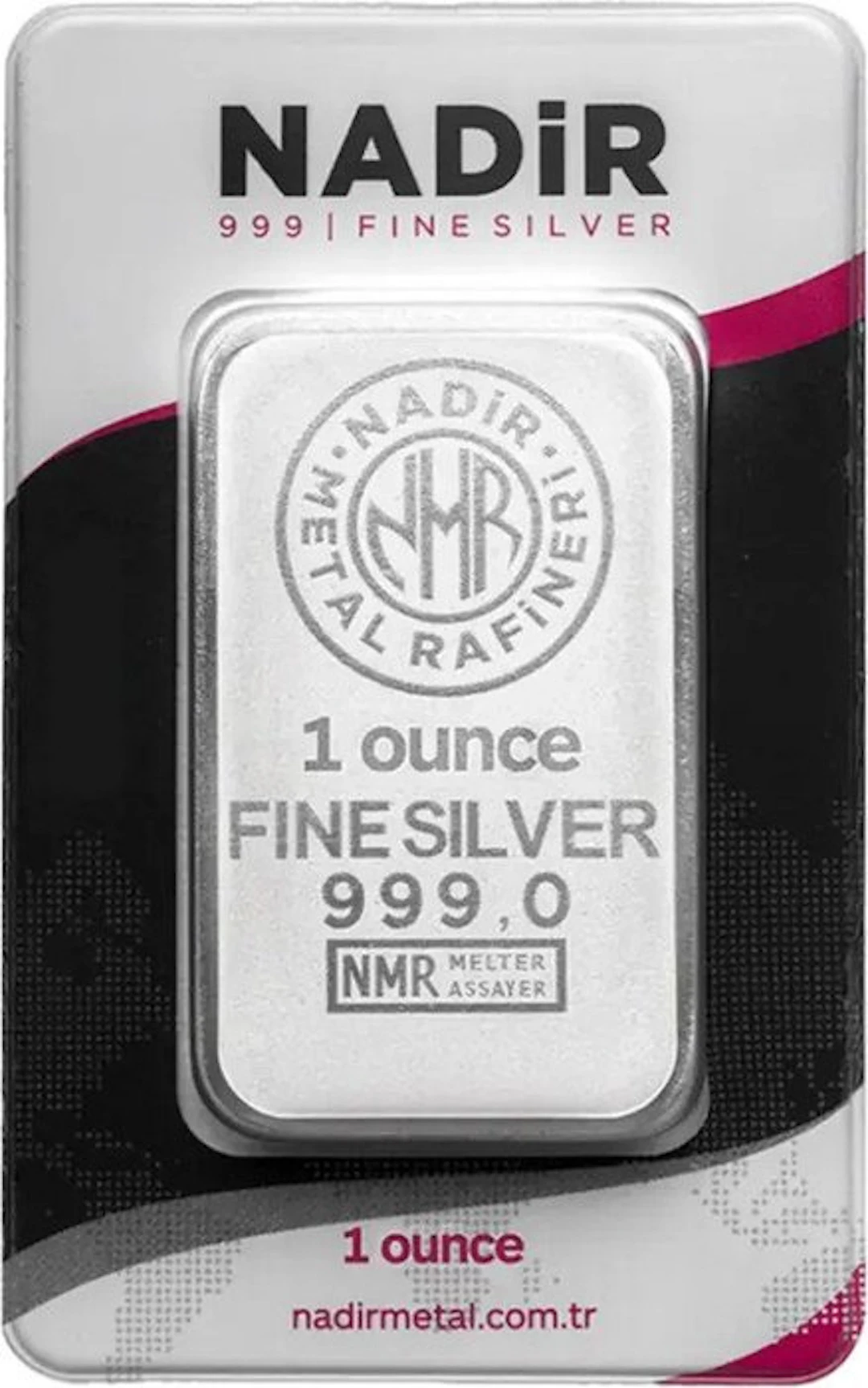 1 Troy Ounce - Silver .999 - Nadir Metal Rafineri - 31,1...