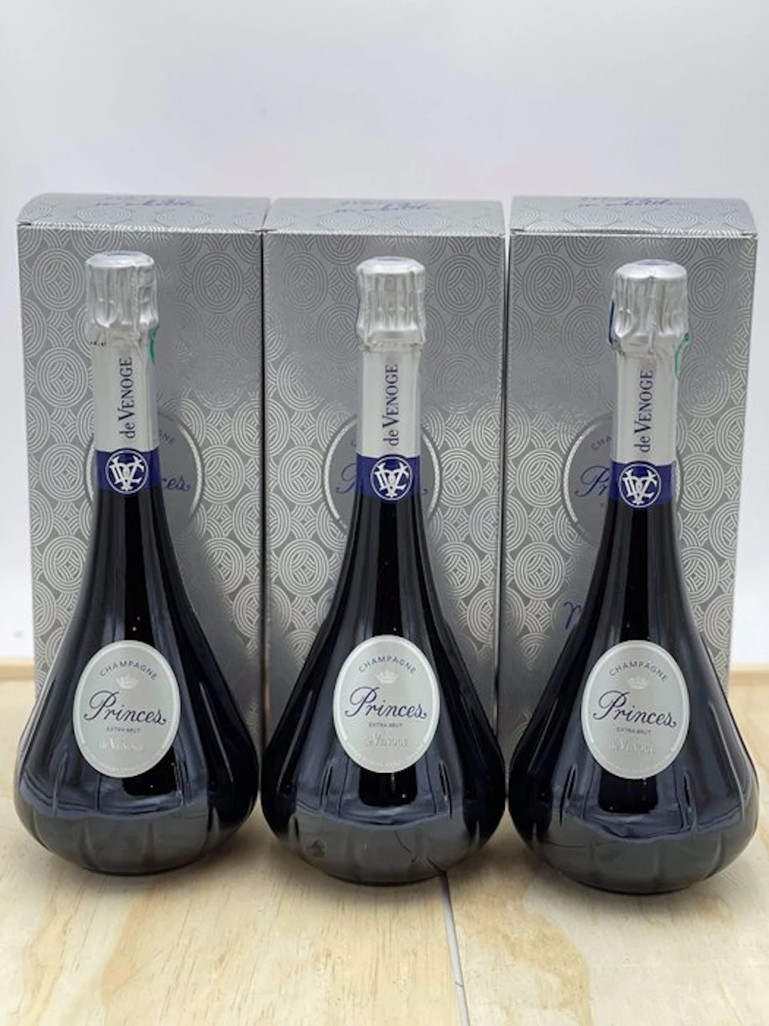 De Venoge, De Venoge "Cuvée Princes" - Champagne Extra Brut - 3 Bottles (0.75L)