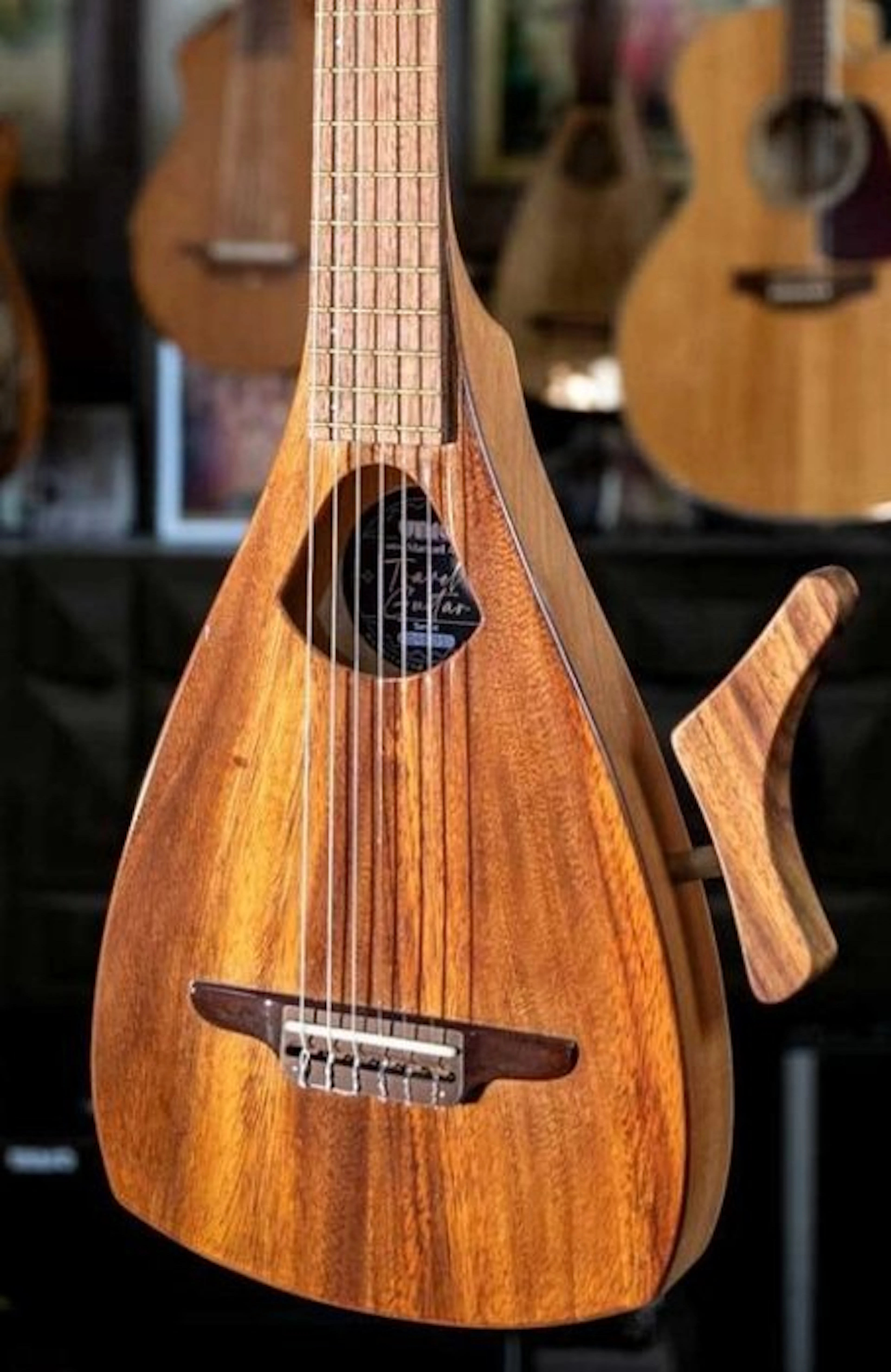 Luthier Manuel Avila - Electroacoustic Travel Guitar -...