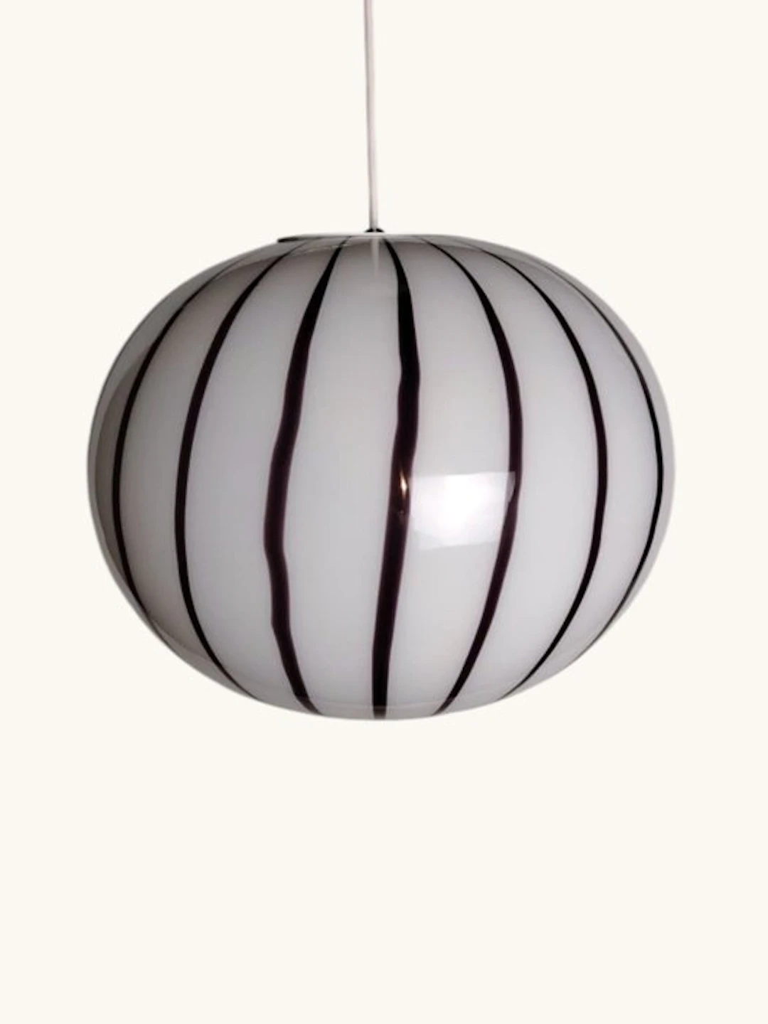Hanging lamp - Murano glass - Pendant lamp D30