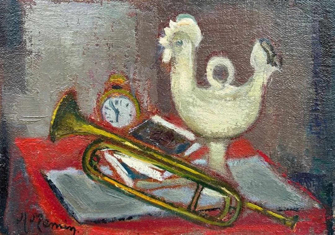 Augustin Memin (1910 - 1981) - Nature morte à la...