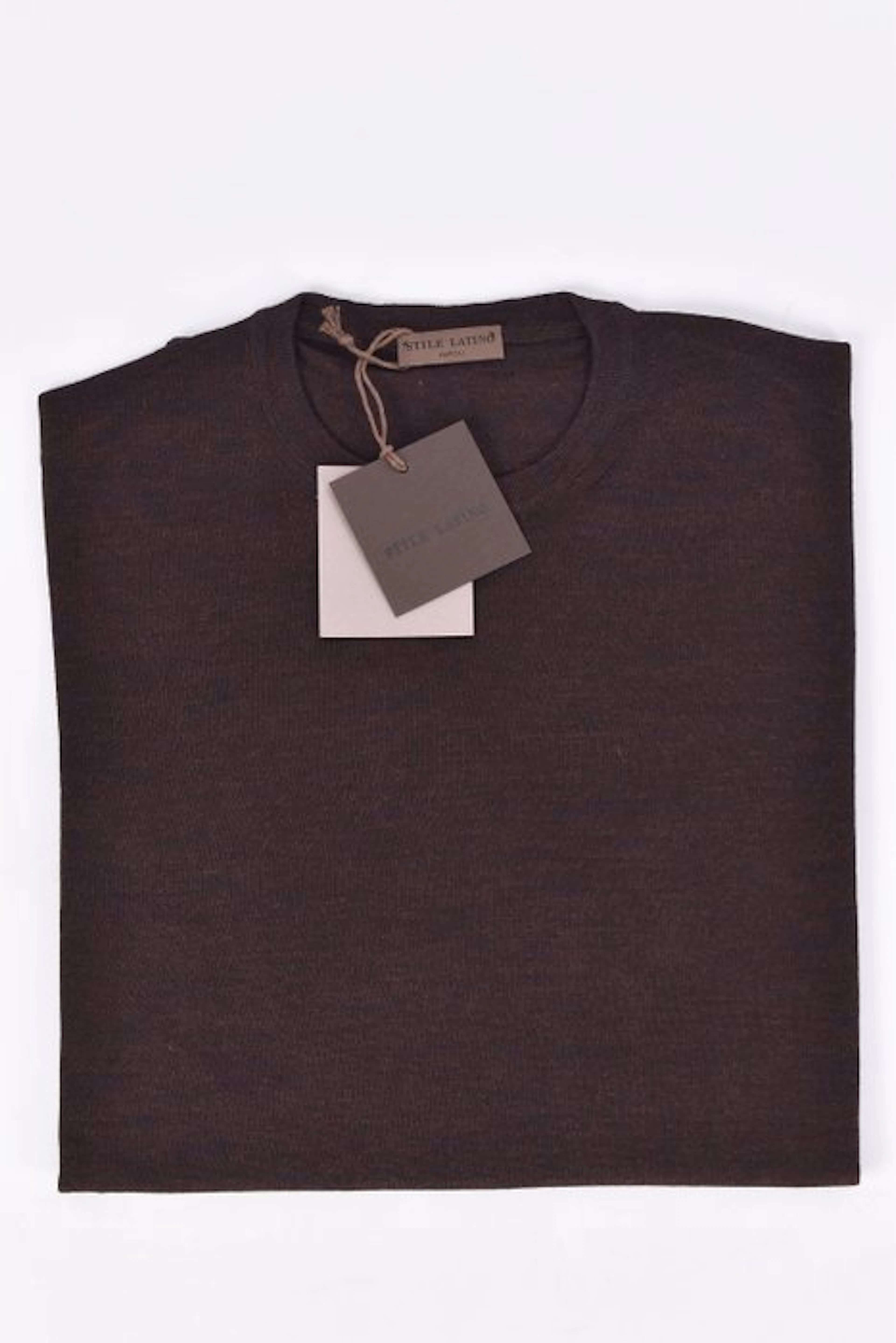 STILE LATINO 46 - Wool - Slim fit - Bruin - Jumper - New with tags