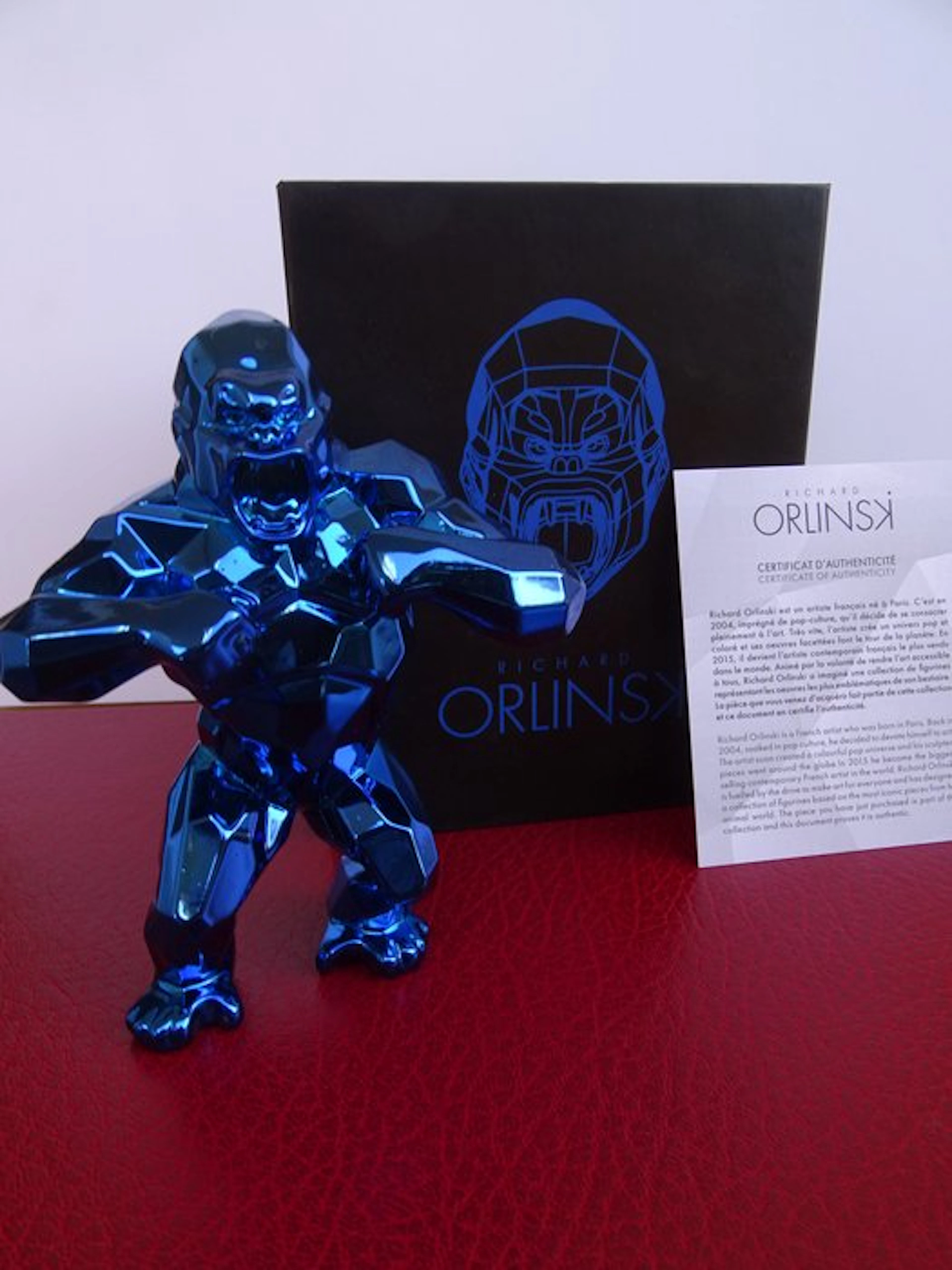 Richard Orlinski (1966) - Kong Spirit (Blue Edition)· No Reserve