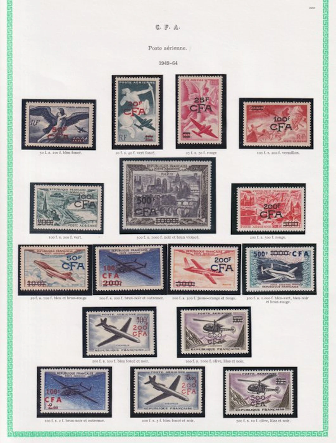 Réunion 1949/1964 - neufs sans charniere