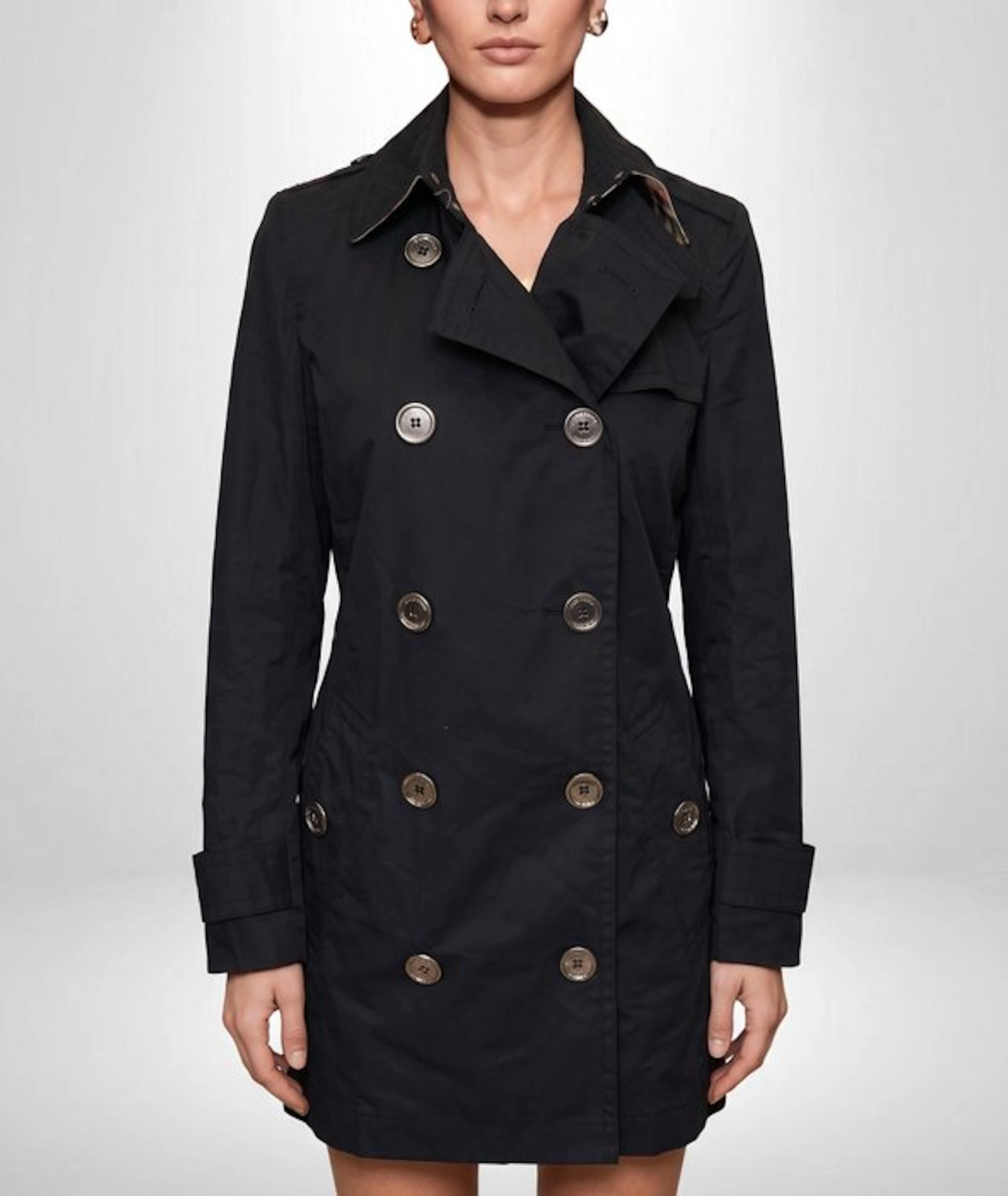 BURBERRY London Exclusive Special Glamour Short Trench...