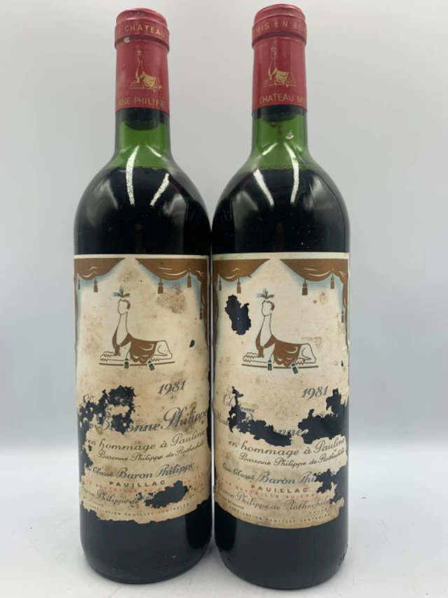 1981 Chateau Mouton Baronne Philippe - Pauillac 5ème...