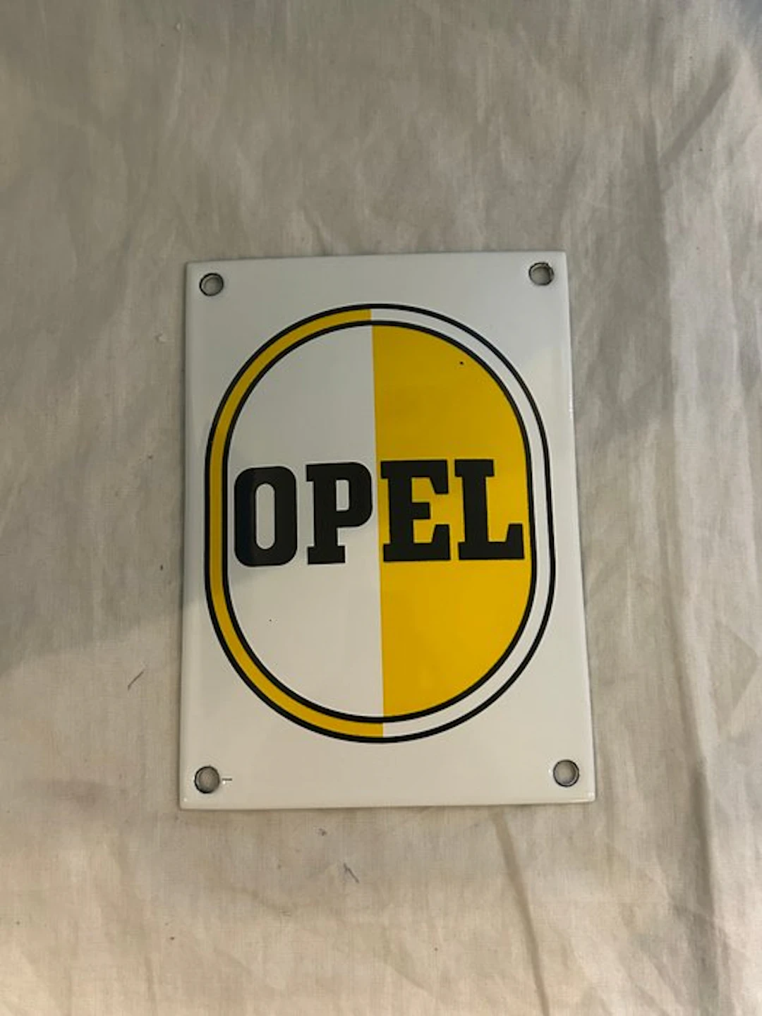 Enamel board - Opel - Enamel sign - Enamel