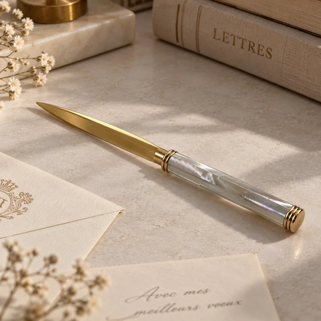 artigiano - ARTIGIANO - Paper knife - tagliacarte - shell