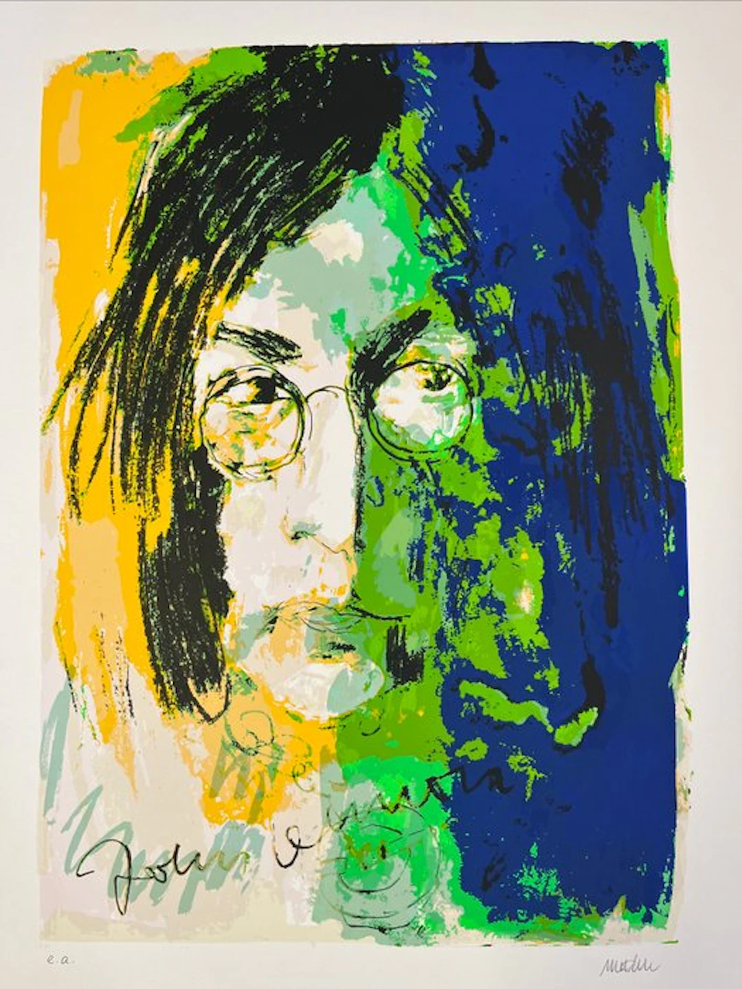 Armin Müller-Stahl (1930) - Tribute to John Lennon