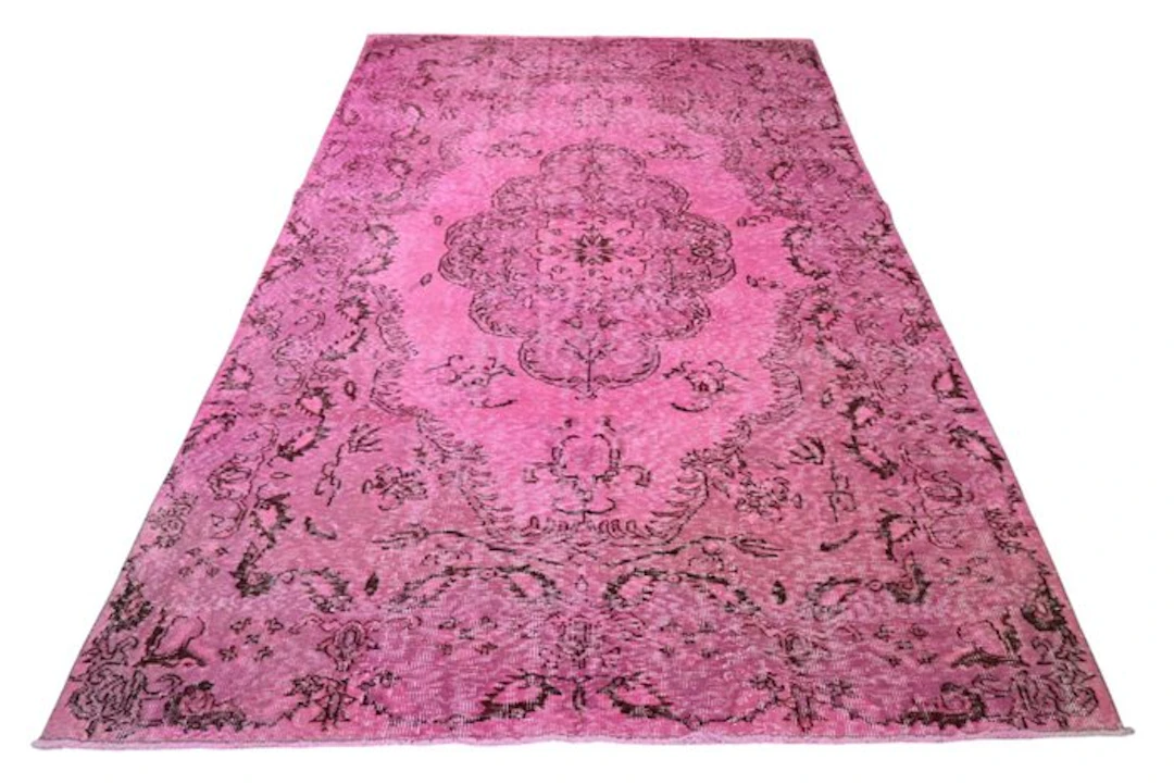 Pink vintage - Rug - 275 cm - 170 cm - with certificate