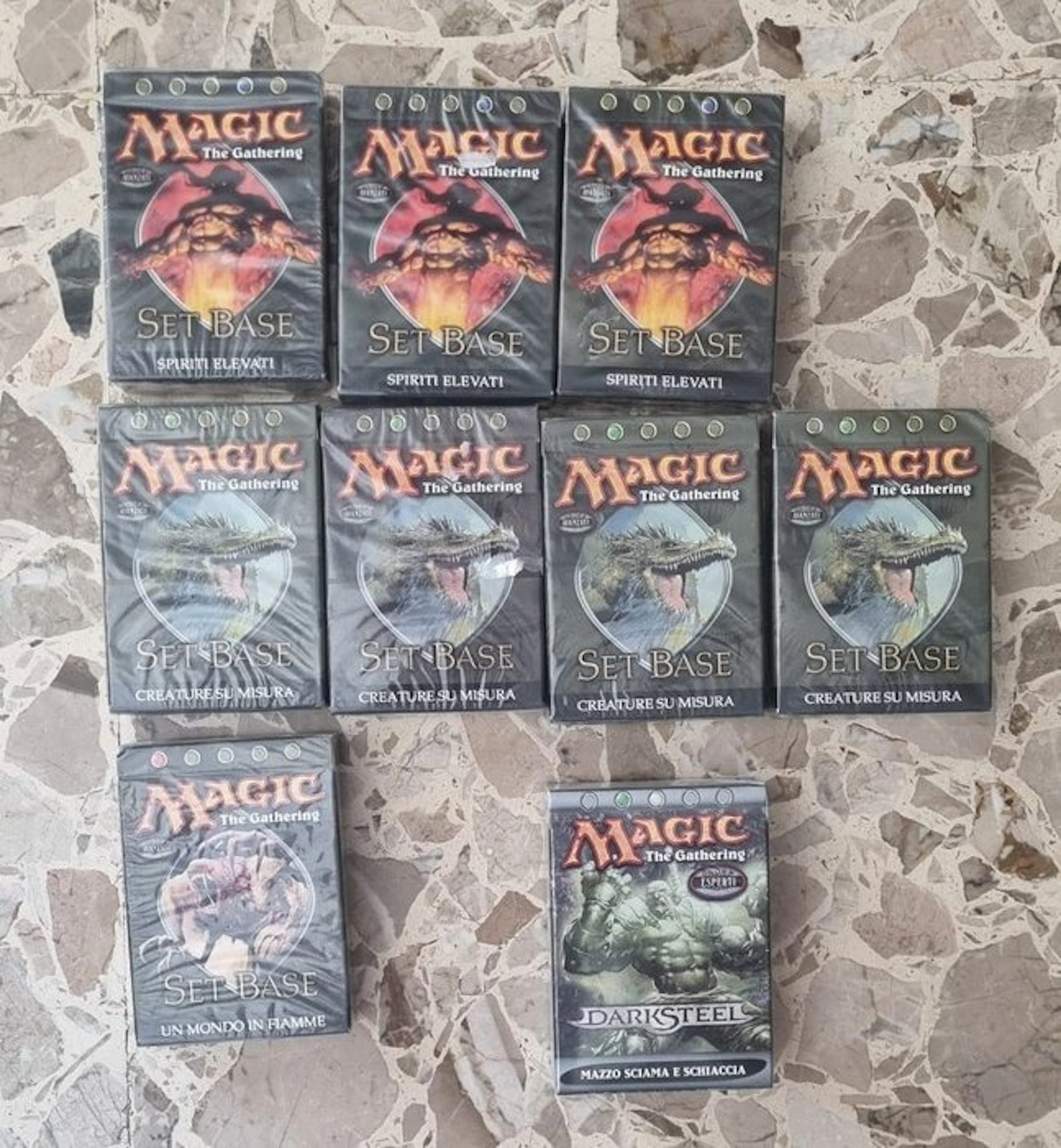 Wizards of The Coast - 9 Sealed deck - Magic: The Gathering