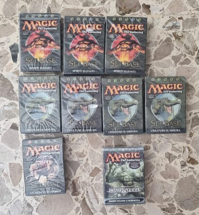 Wizards of The Coast - 9 Sealed deck - Magic: The Gathering