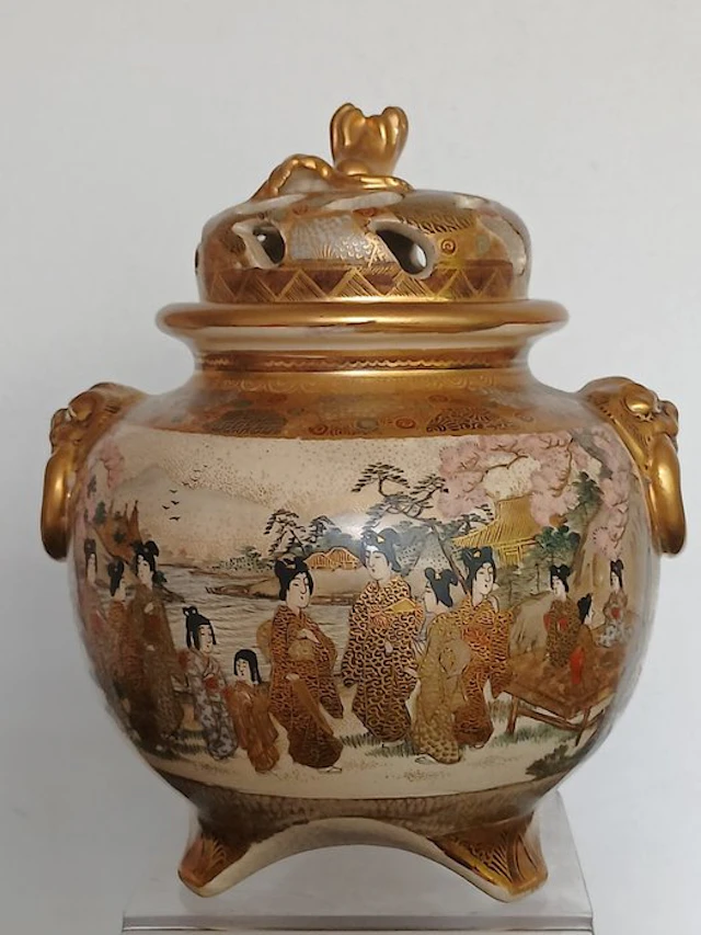 Incense burner - Earthenware - Satsuma Koro