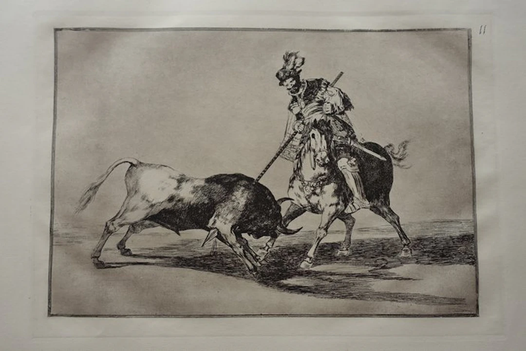 Francisco de Goya (nach) - La Tauromaquia Blatt #11 El...