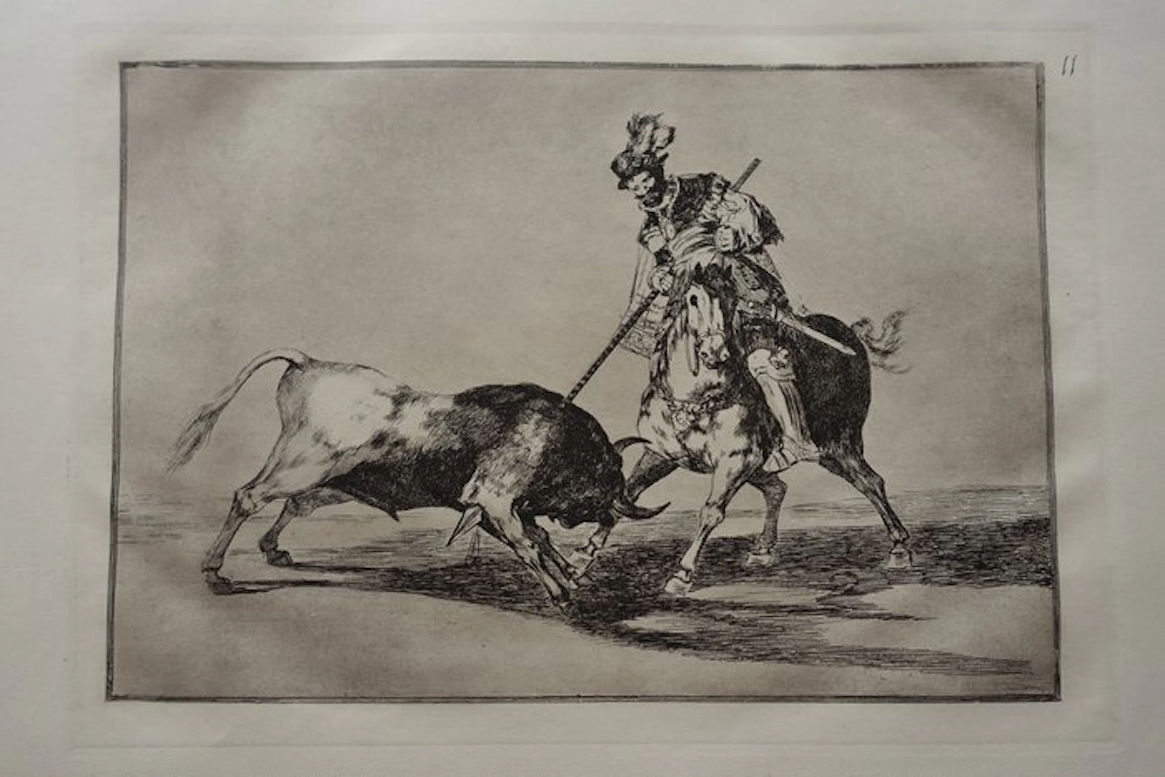 Francisco de Goya (nach) - La Tauromaquia Blatt #11 El...