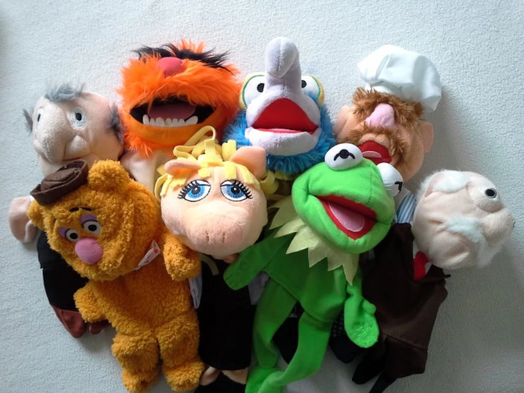 Jim Henson - Doll Complete serie handpoppen "The Muppets"
