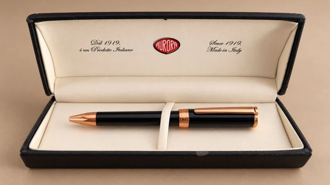 Aurora - TU Resin T31-PN - placcato oro rosa - No reserve price - Pen