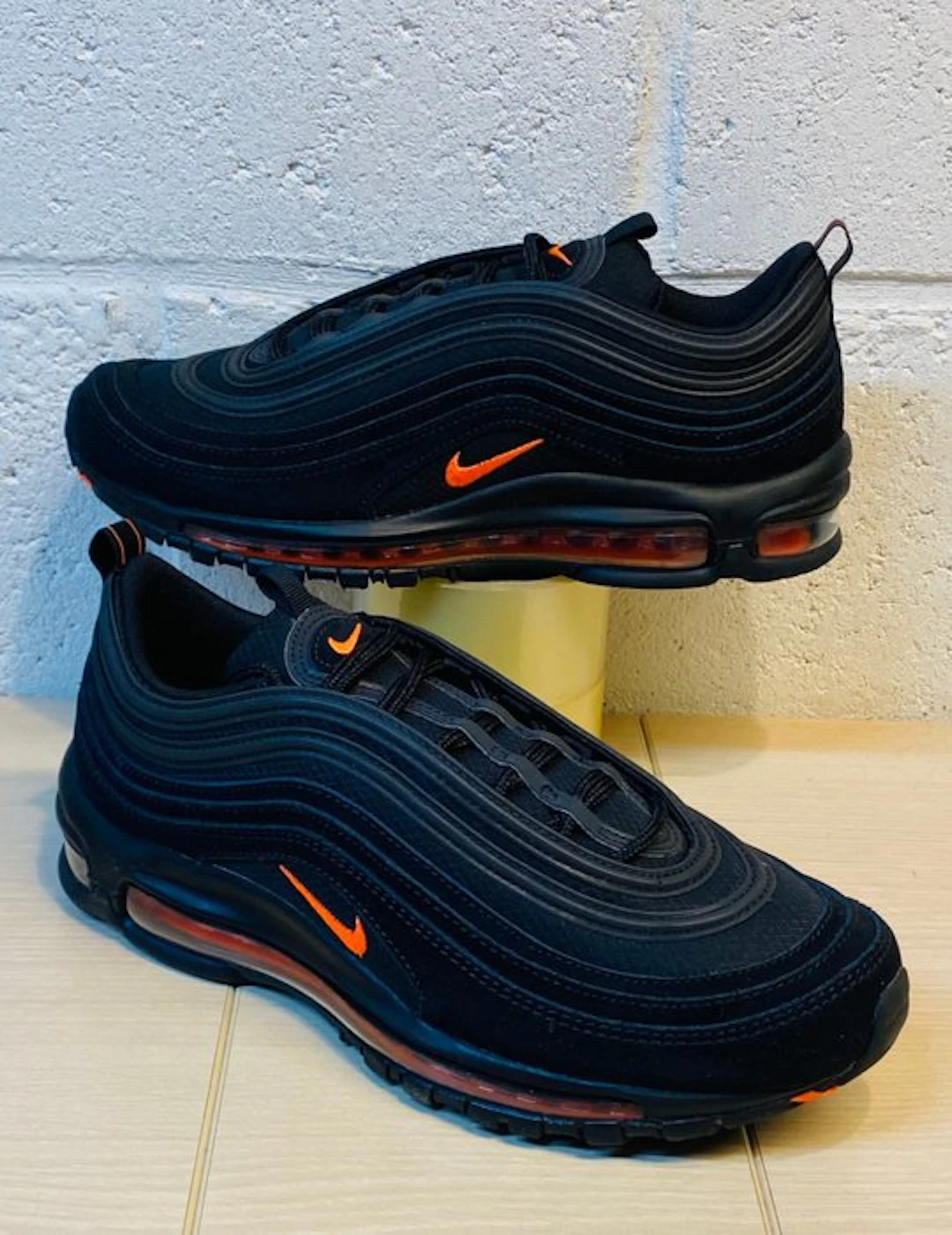 Nike - Air Max 97 Black Orange Magma P42 - Sneakers...