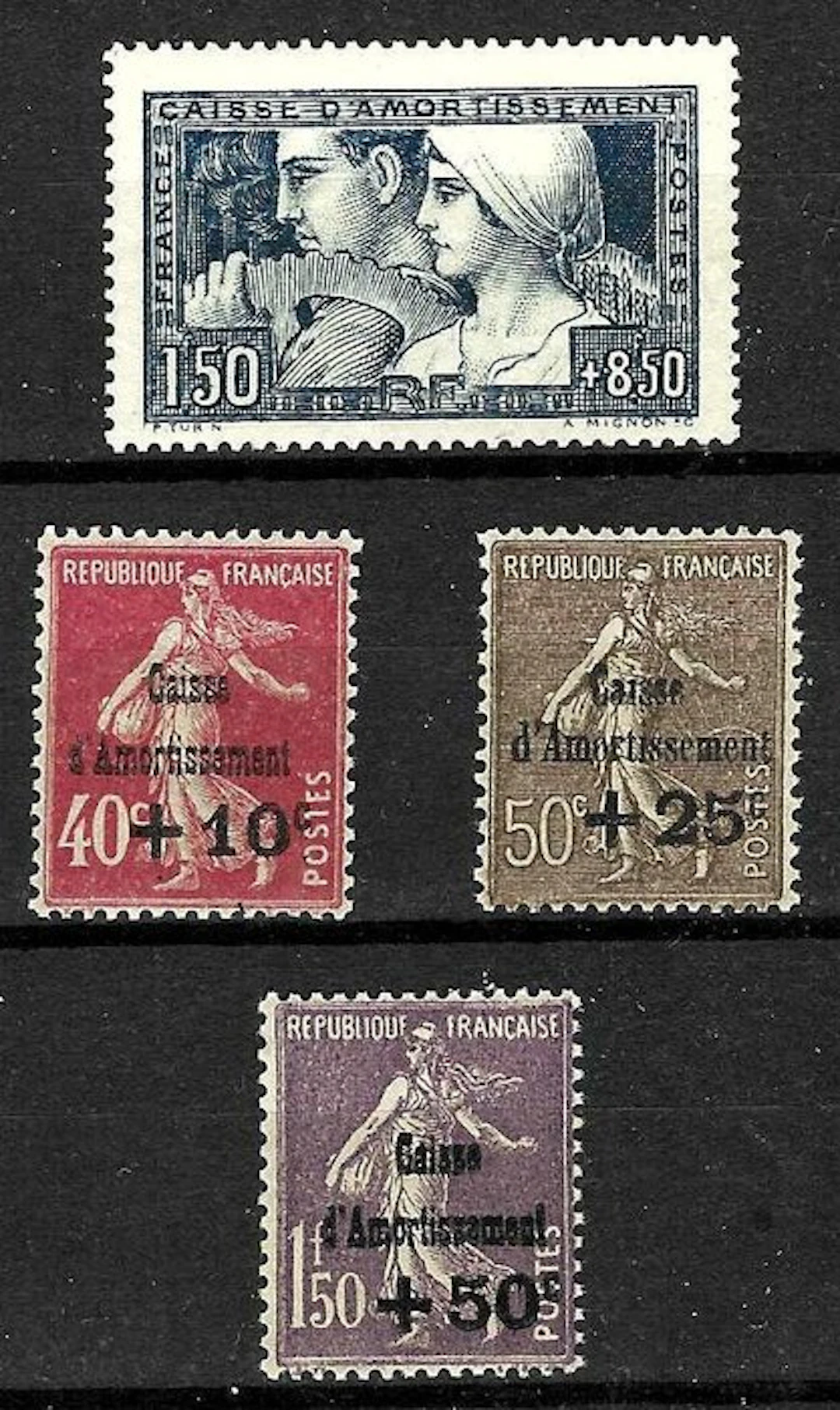 France 1929/1930 - Amortization Fund: No