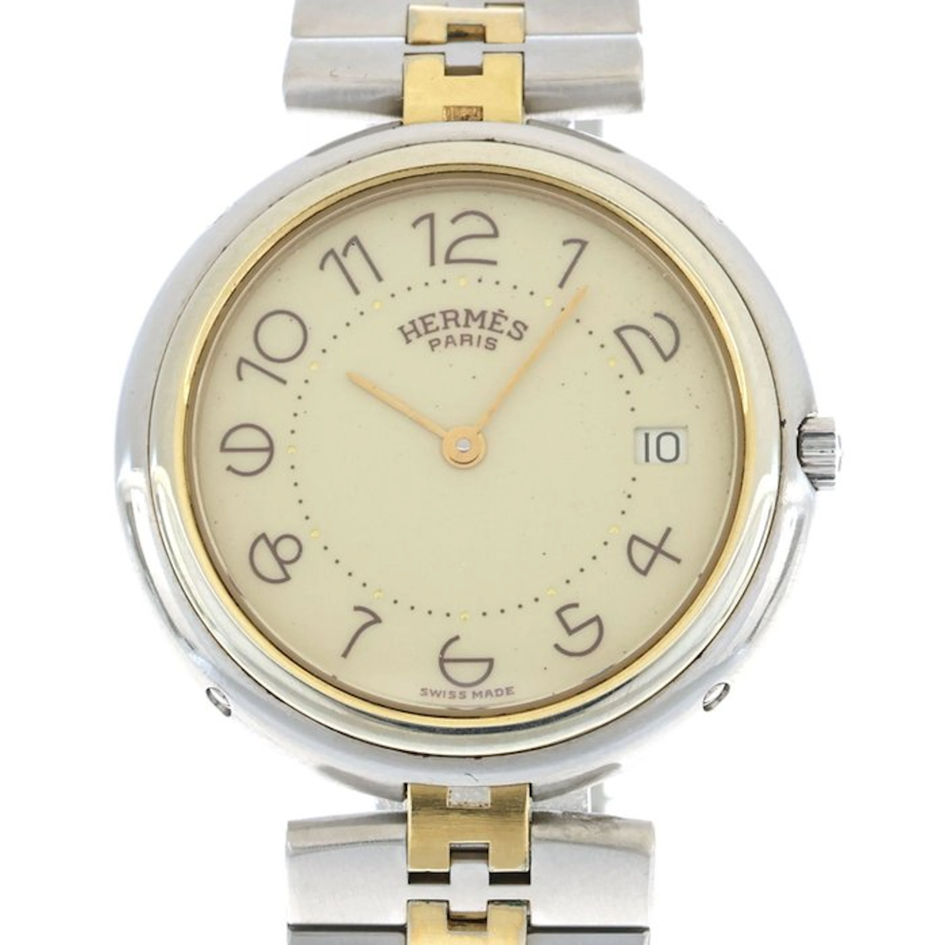 Hermès - Profile Quartz Bicolor - No reserve price - Unisex - 1980-1989