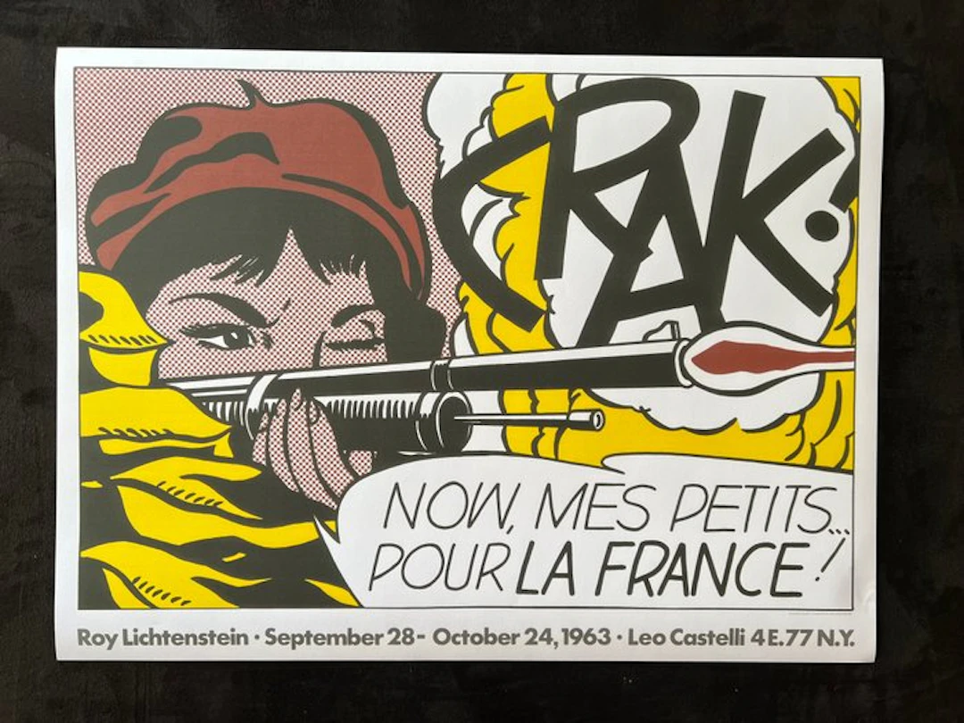 Roy Lichtenstein - CRAK! - Roy Lichtenstein Exhibition...
