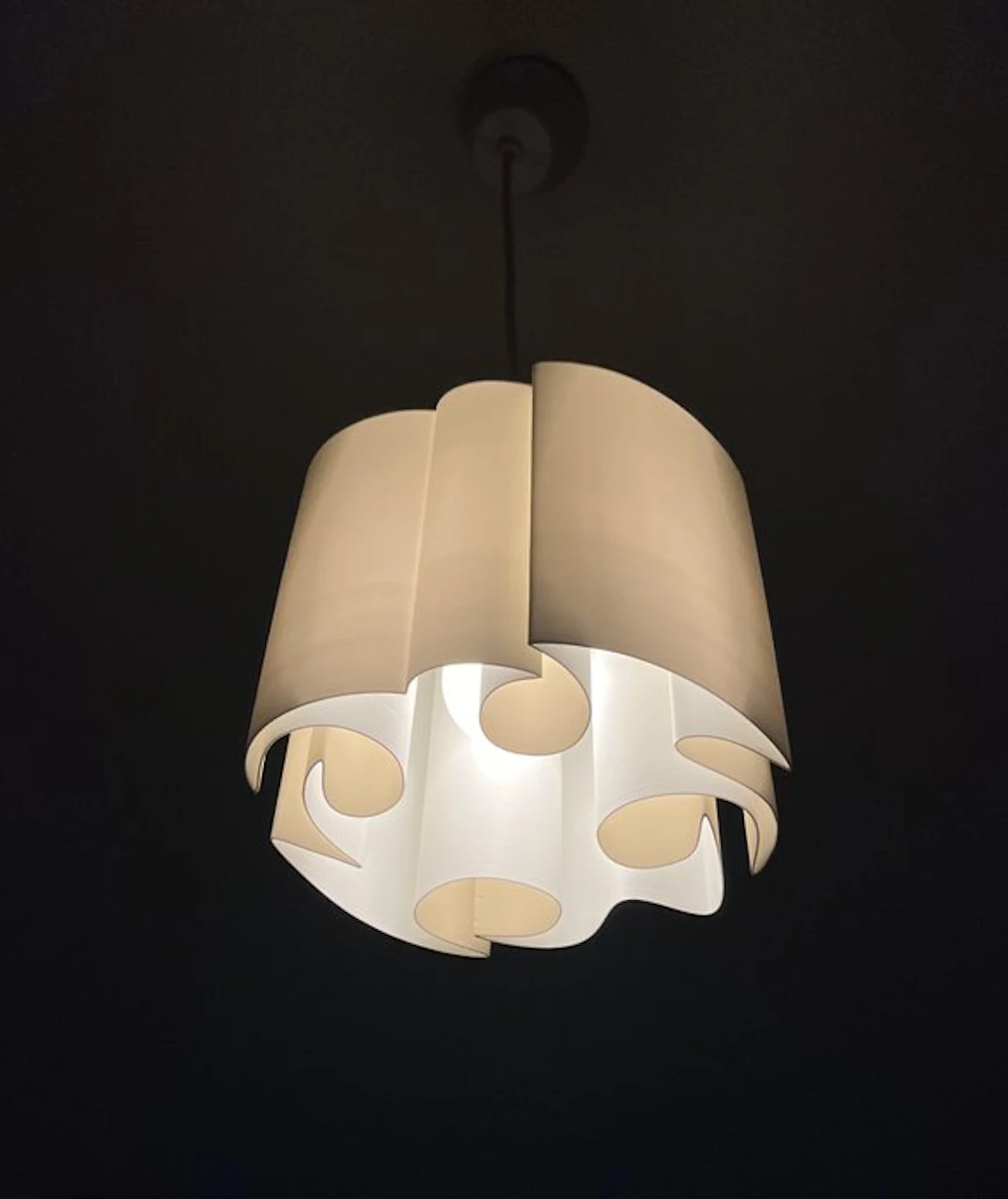 LL - Nachhaltiges Material - Hanging lamp - Art Deco - ceiling lamp