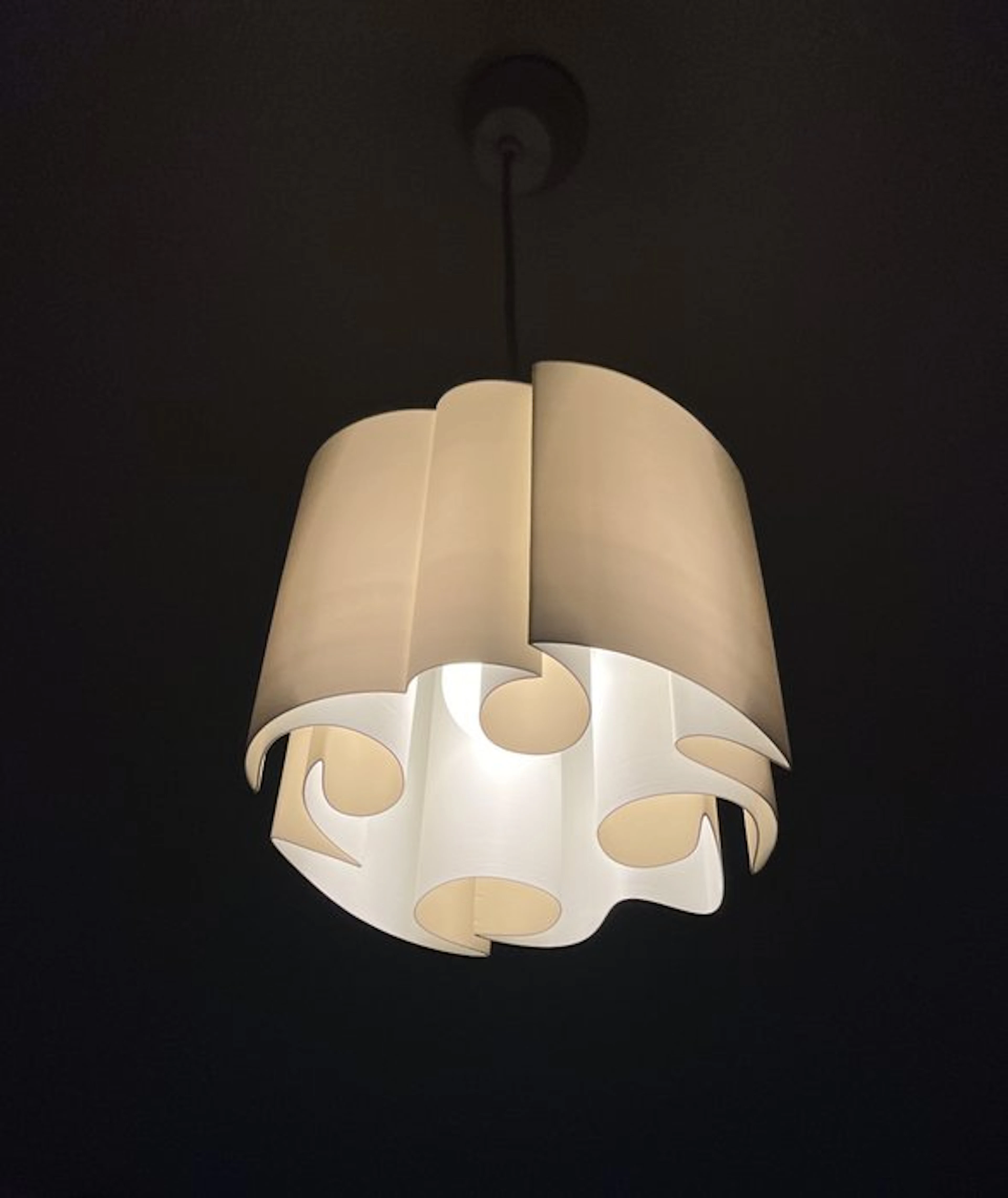 LL - Nachhaltiges Material - Hanging lamp - Art Deco - ceiling lamp