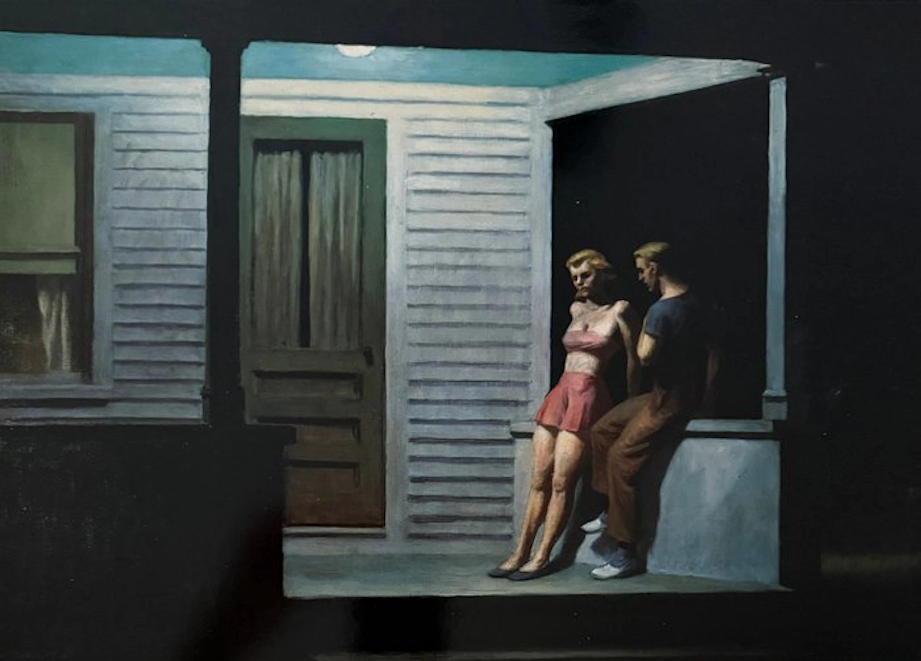 Edward Hopper - “Summer Evening, 1947”.