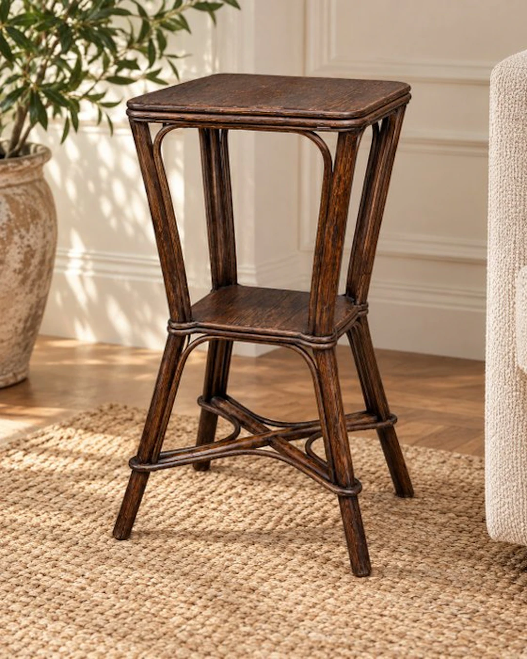 Plant table - Bamboo, rattan, Wood