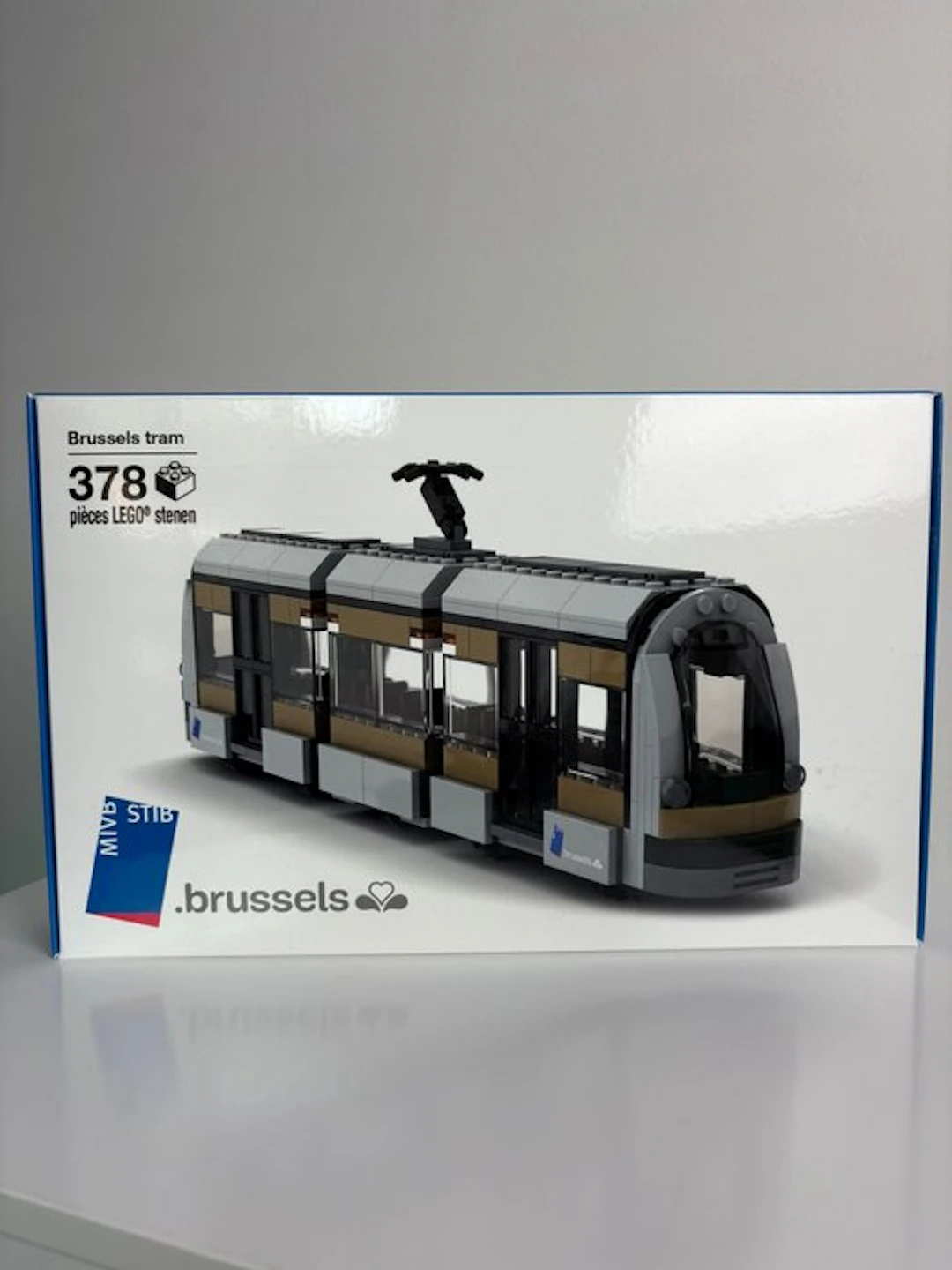 LEGO Set - Promotional - Brussels Tram – Exclusive MIVB STIB - Limited Edition