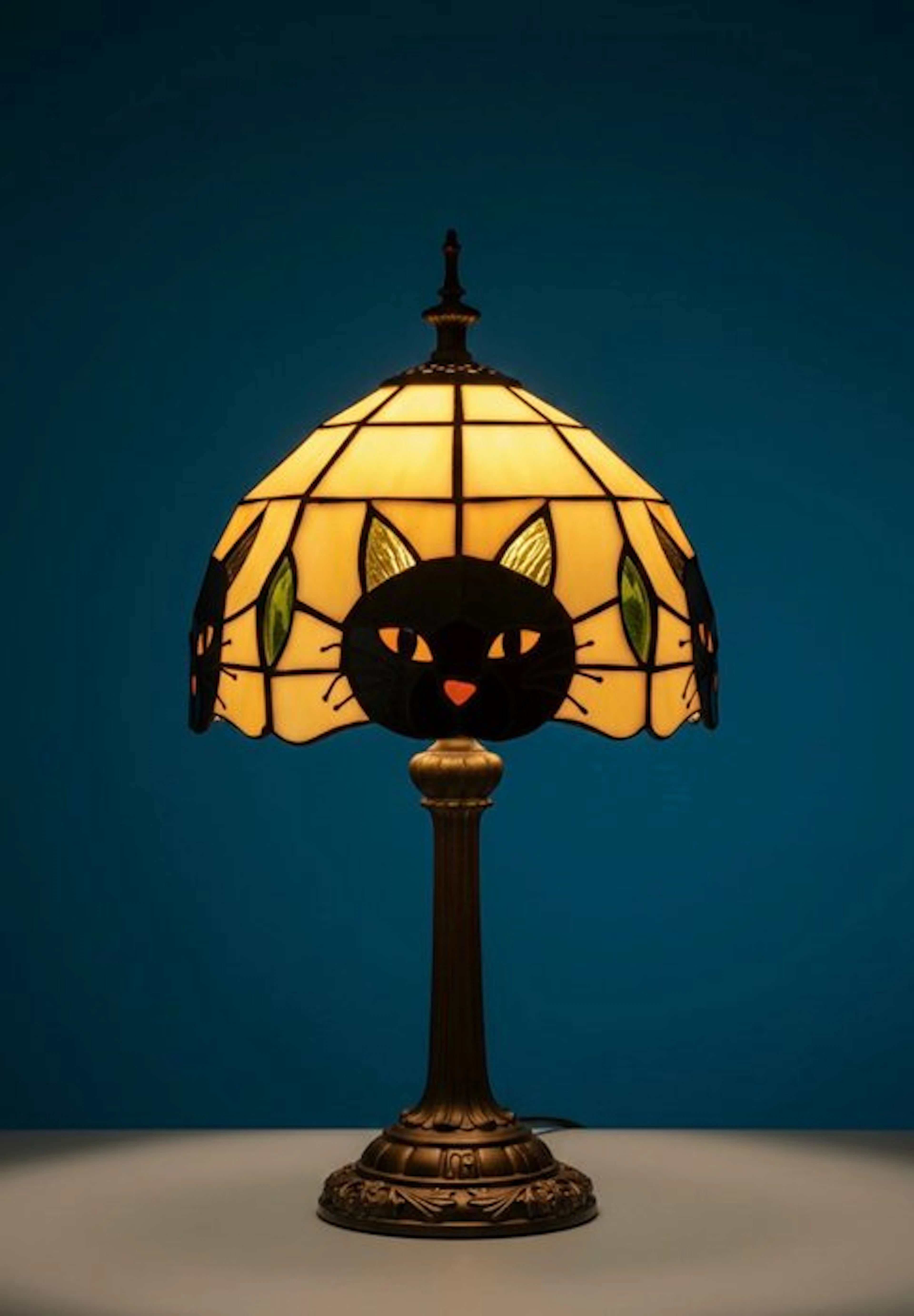 Tiffany - Table lamp - Stained glass