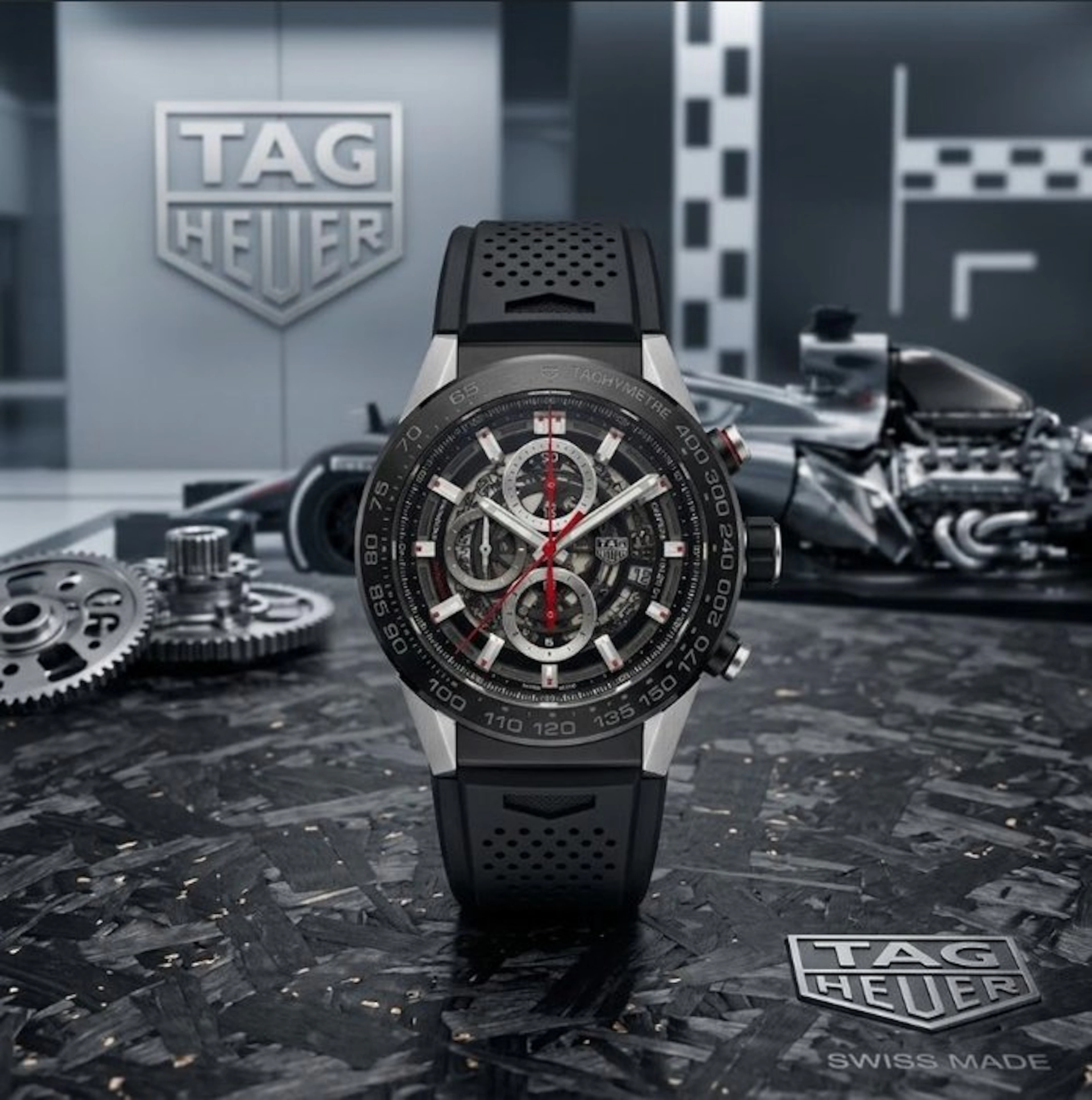 TAG Heuer - Carrera Chronograph Automatic "Calibre Heuer...