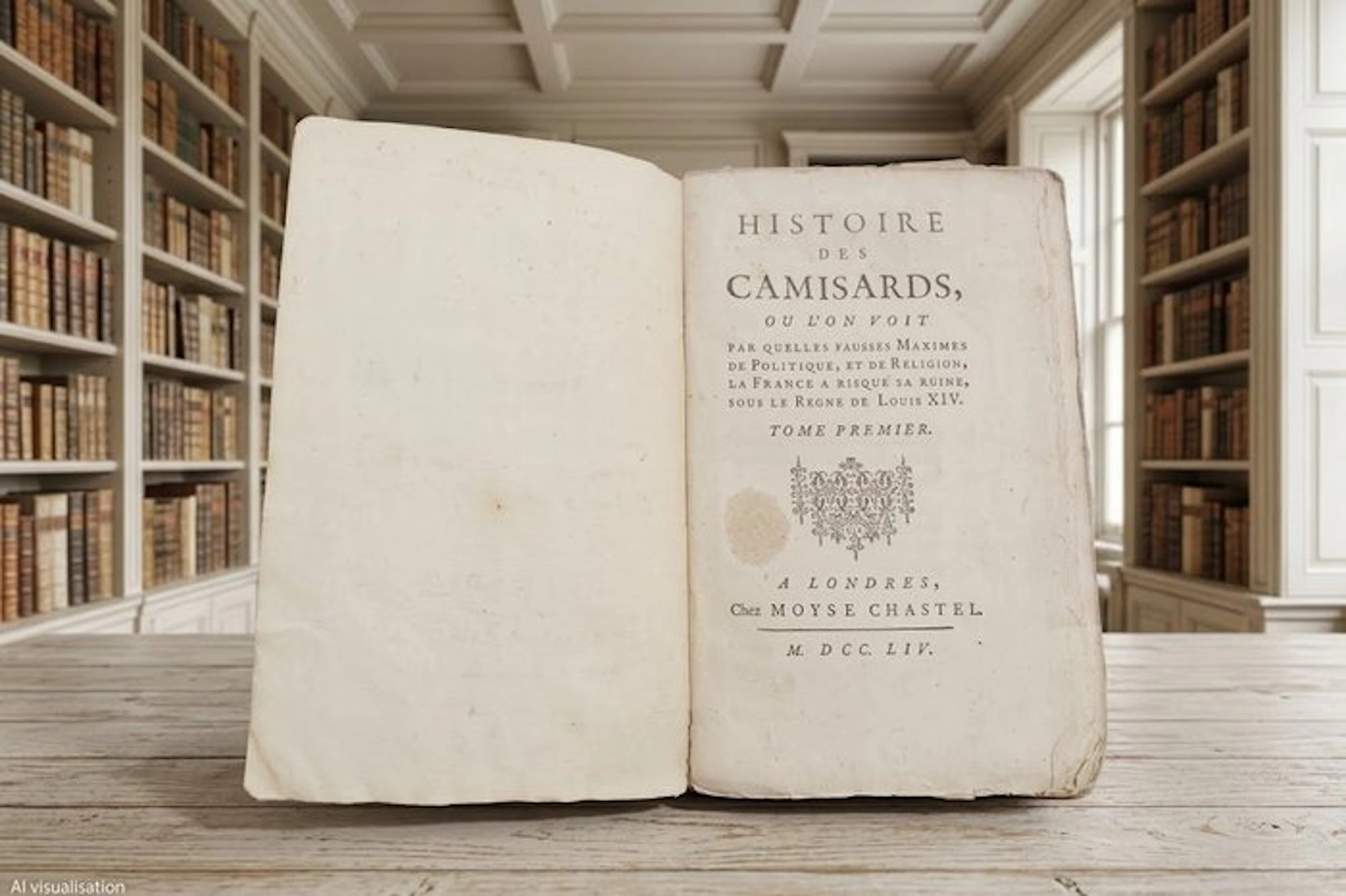 S.A. - Histoire des Camisards - 1754
