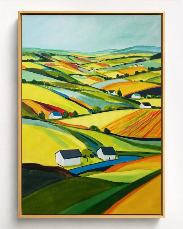 Ella Suárez - La geometría del campo II - XL (no reserve)