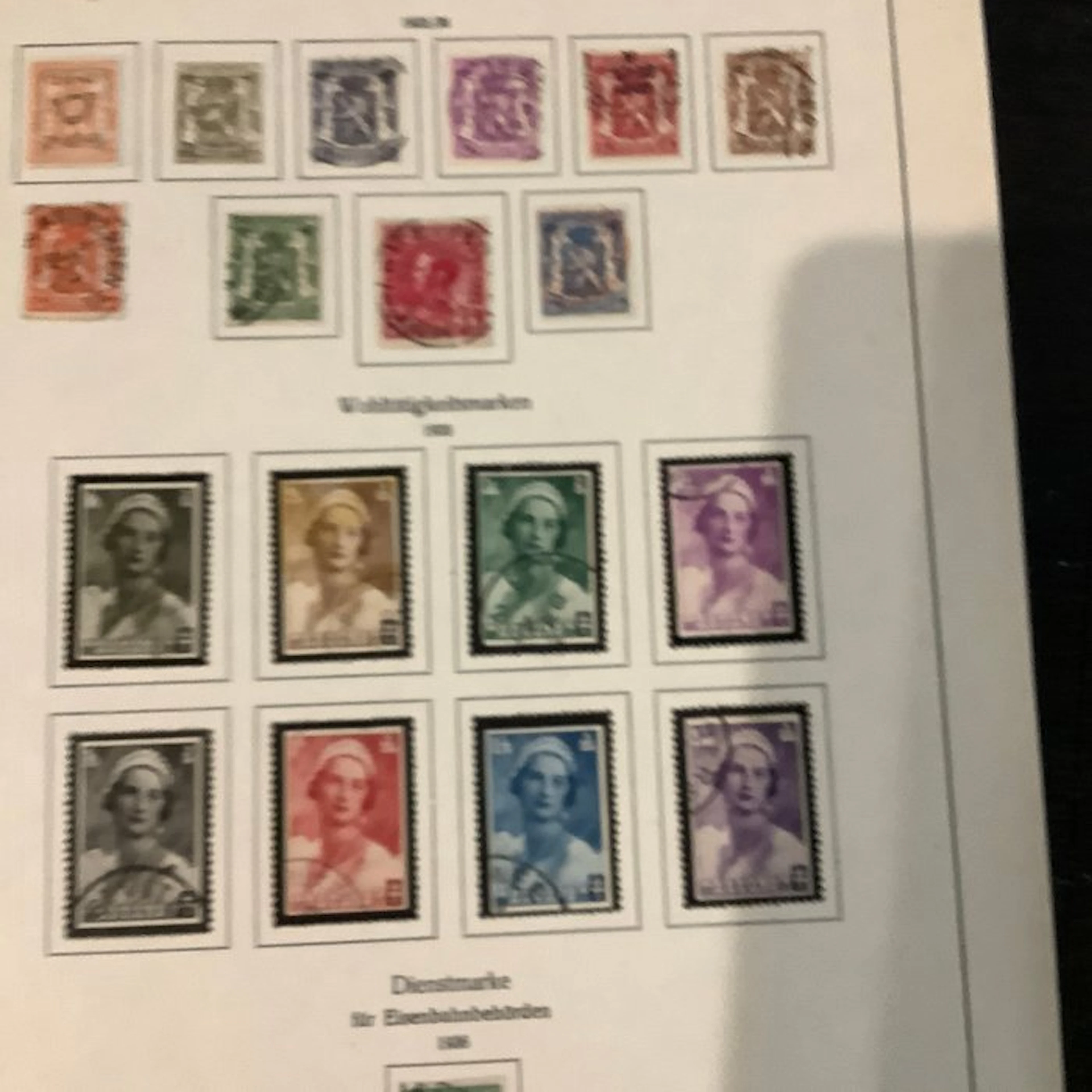 Belgium 1935/1939 - Complete series between 1935 and 1939