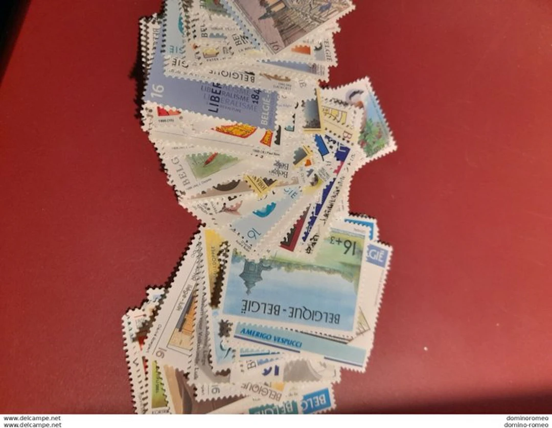 Belgium - Lot of postage stamps: 500 stamps of 16 francs.