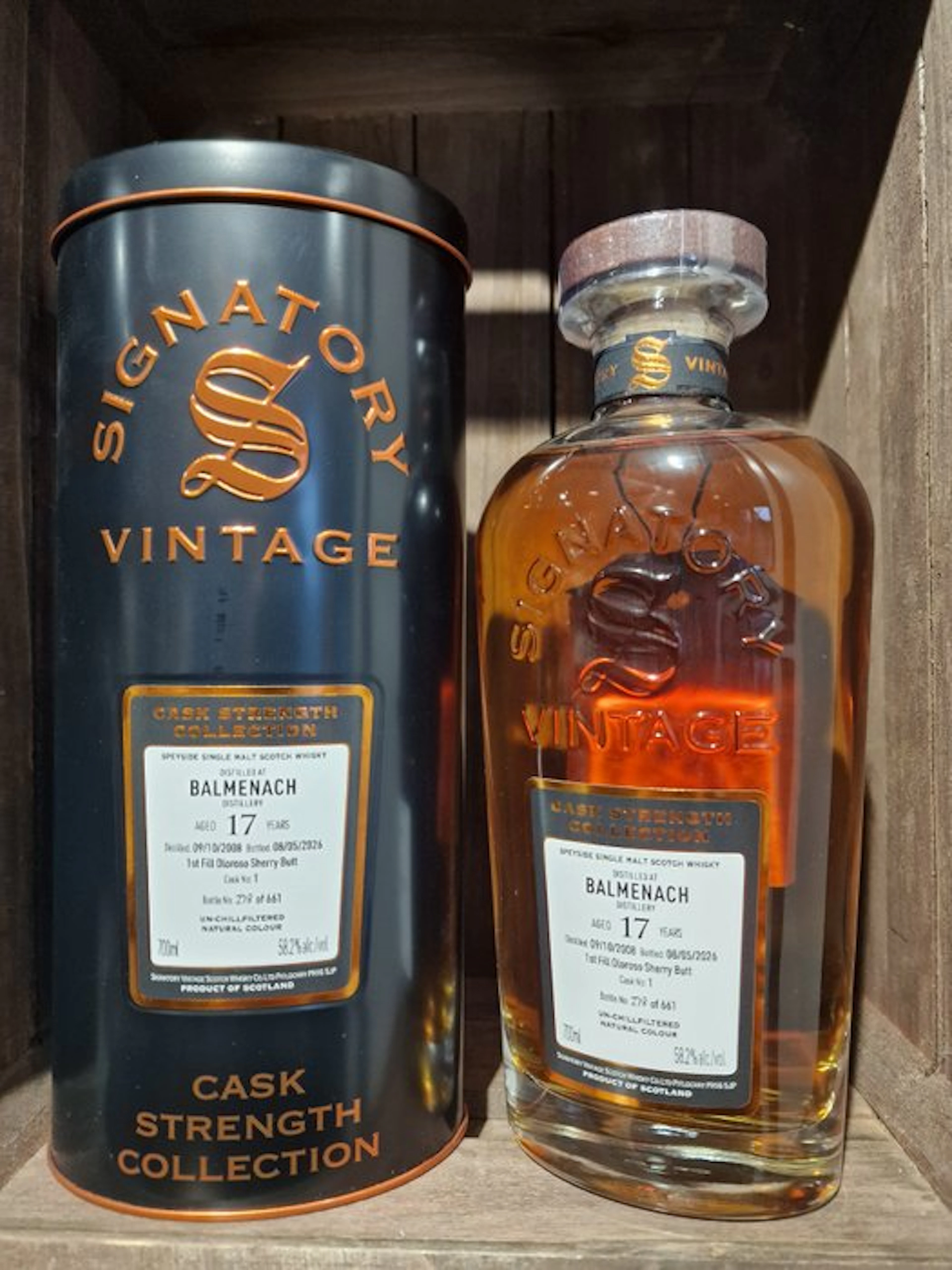 Balmenach 2008 17 years old Cask Strength Collection...
