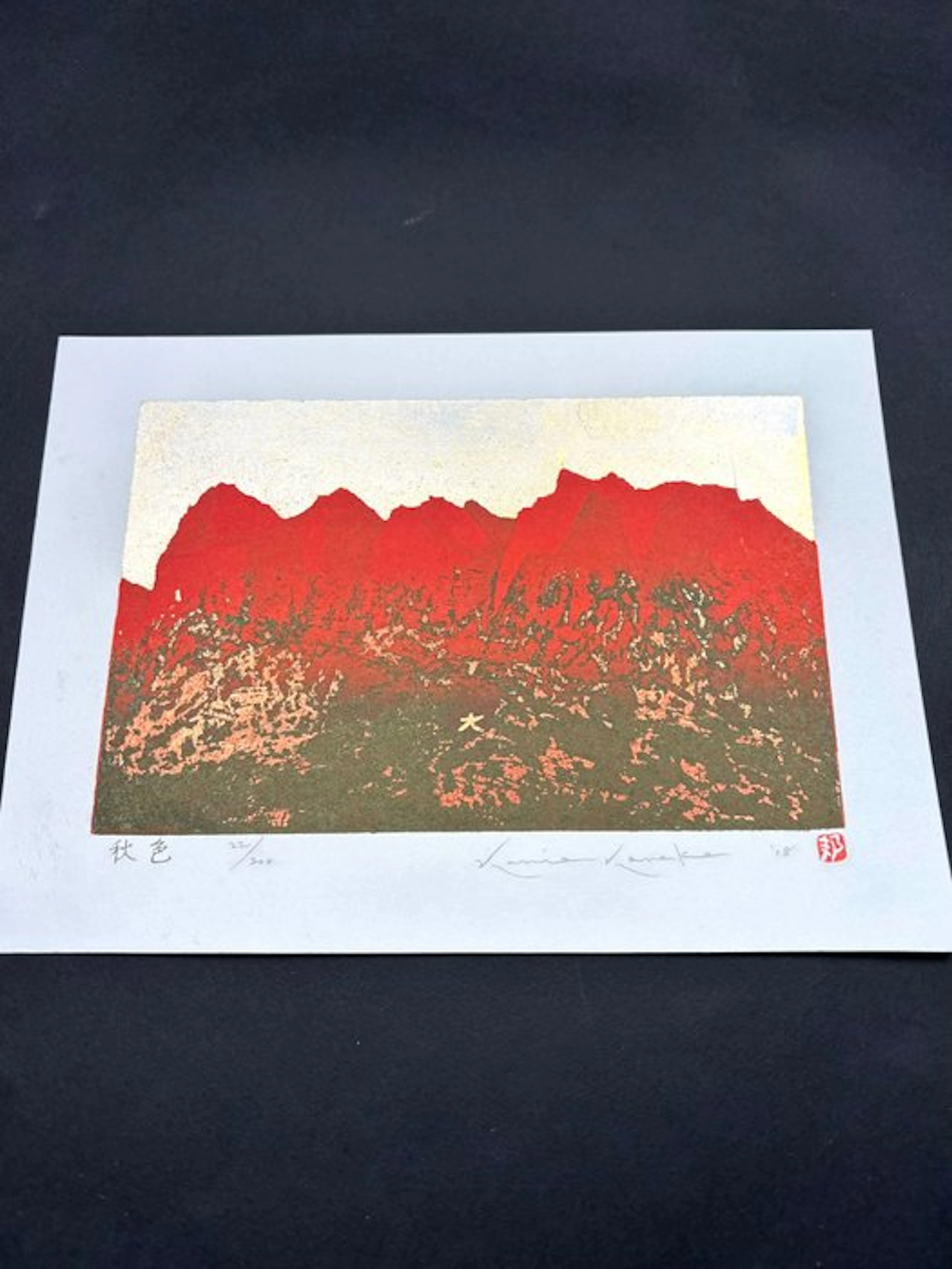 "Autumn Colors (Akiiro 秋色)" - Limited editon 22/200...
