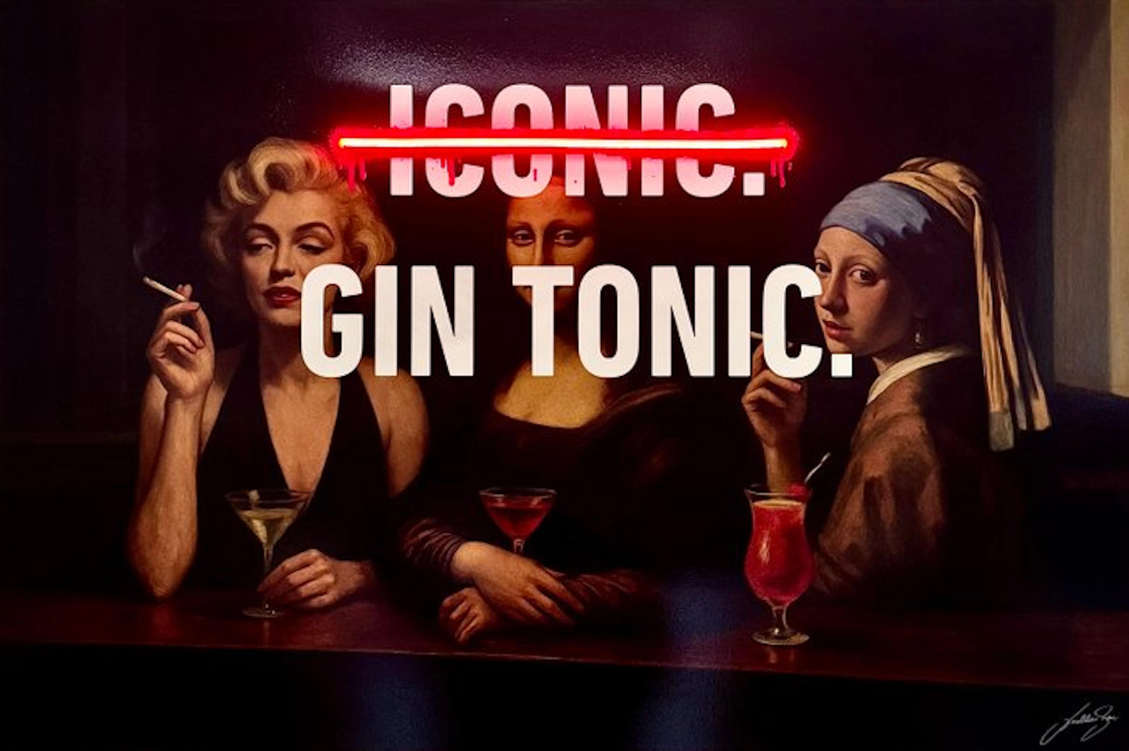 LEDMansion - ICONIC BAR V.1 | Led Wall Artwork