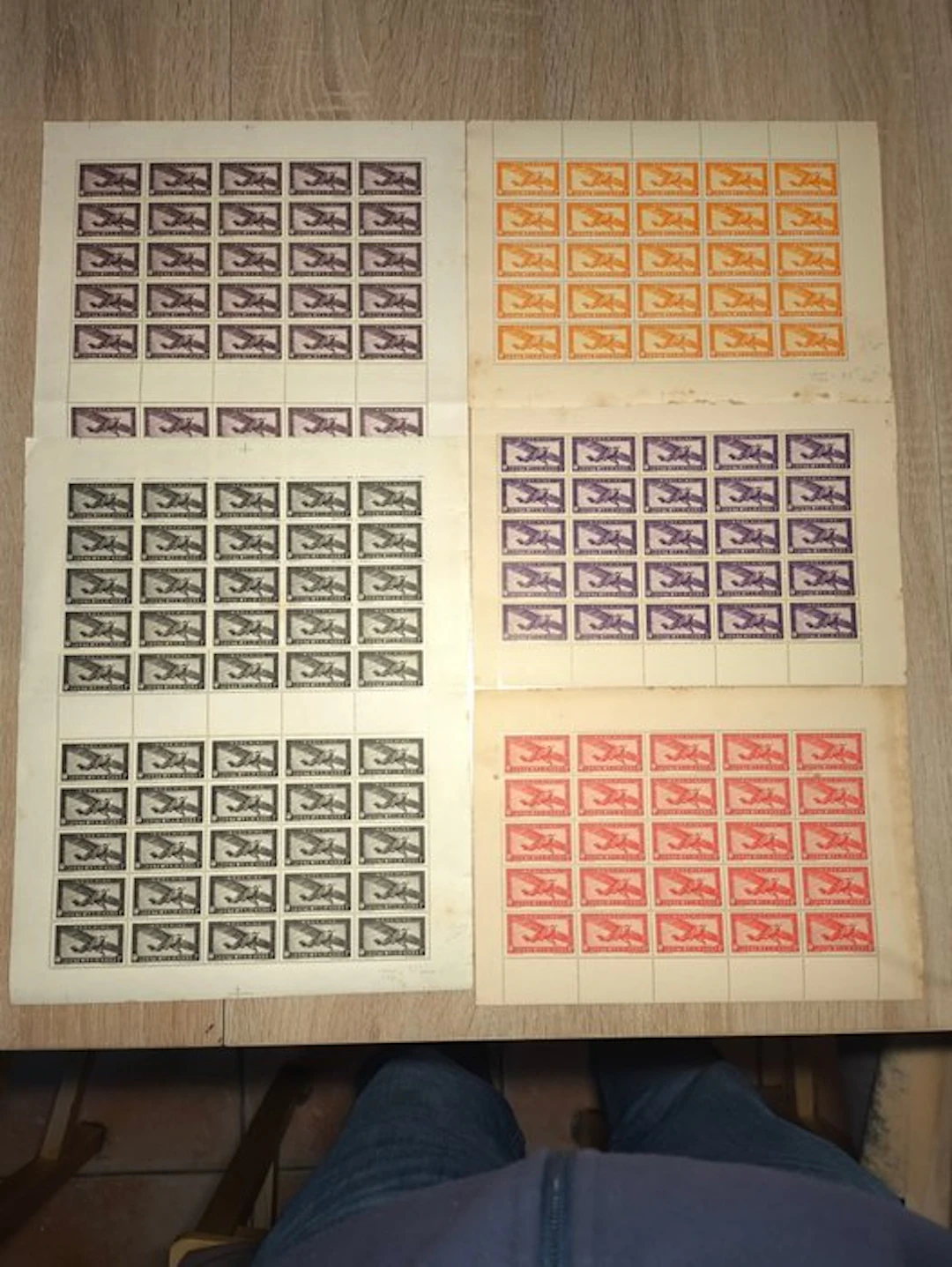 Indochina 1933/1933 - Important archival collection - Plates and half-plates