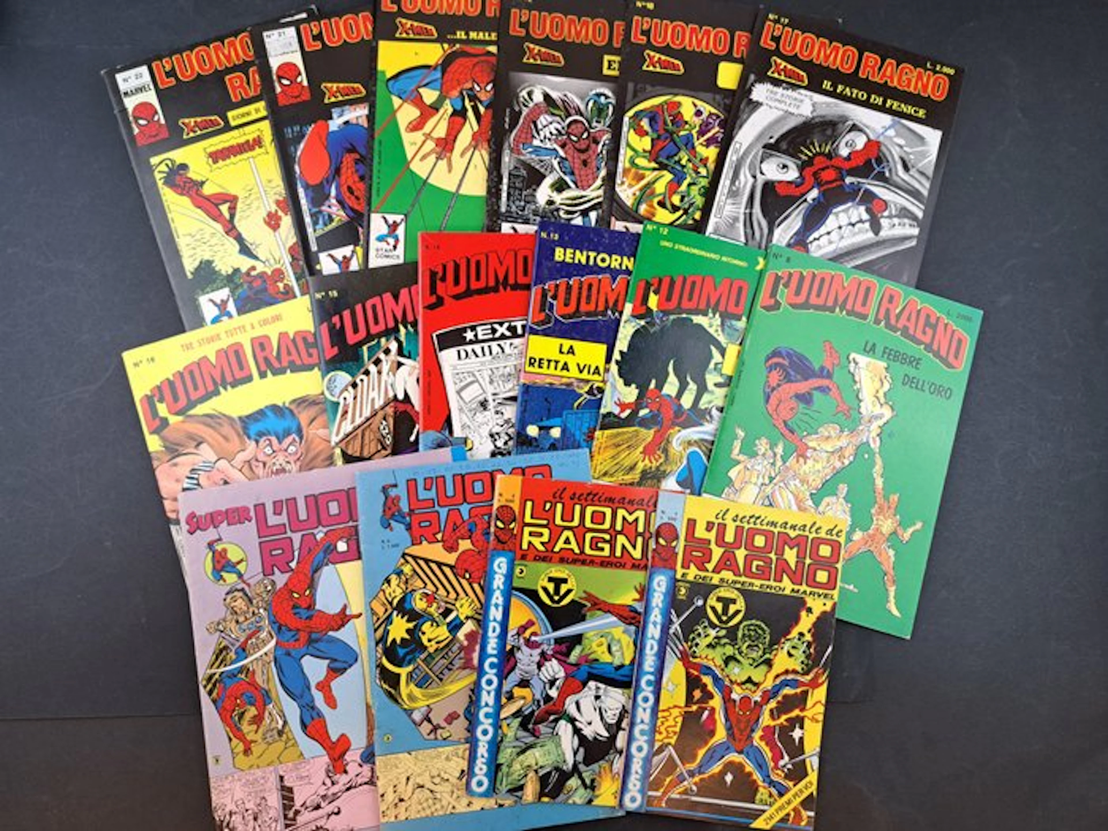L'Uomo Ragno Settimanale, Ricopertinati e Star - 16 Comic - 1981/1983