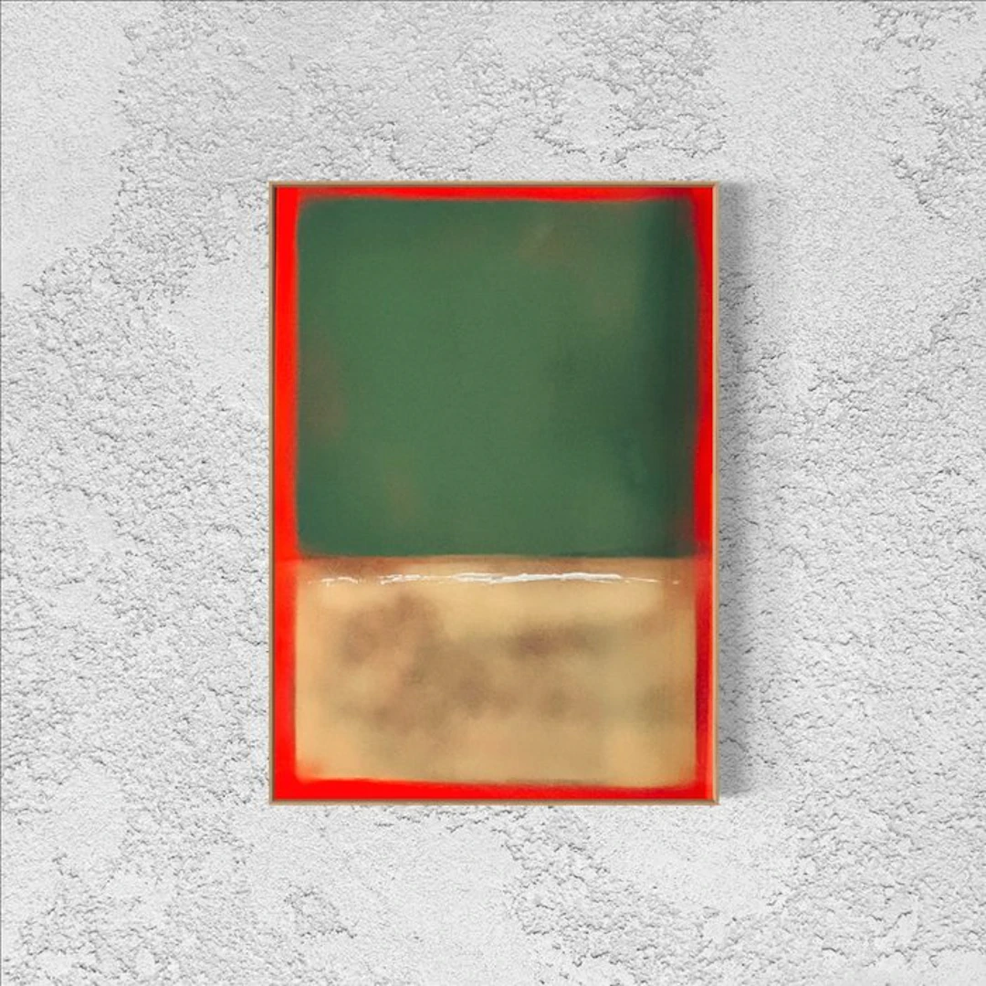 Anton Kaestner - #476 - L - " Hommage à Rothko #18 ".