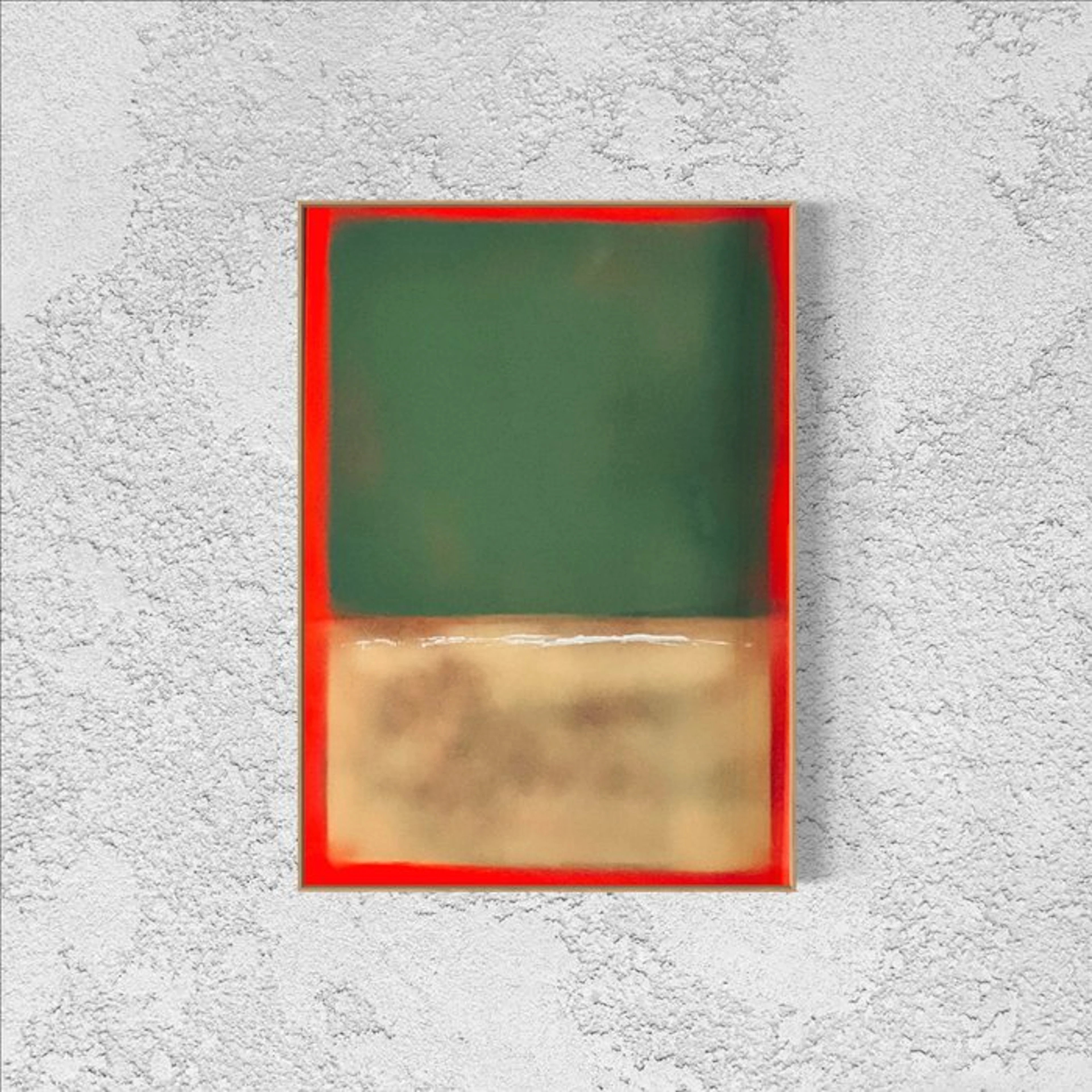 Anton Kaestner - #476 - L - " Hommage à Rothko #18 ".