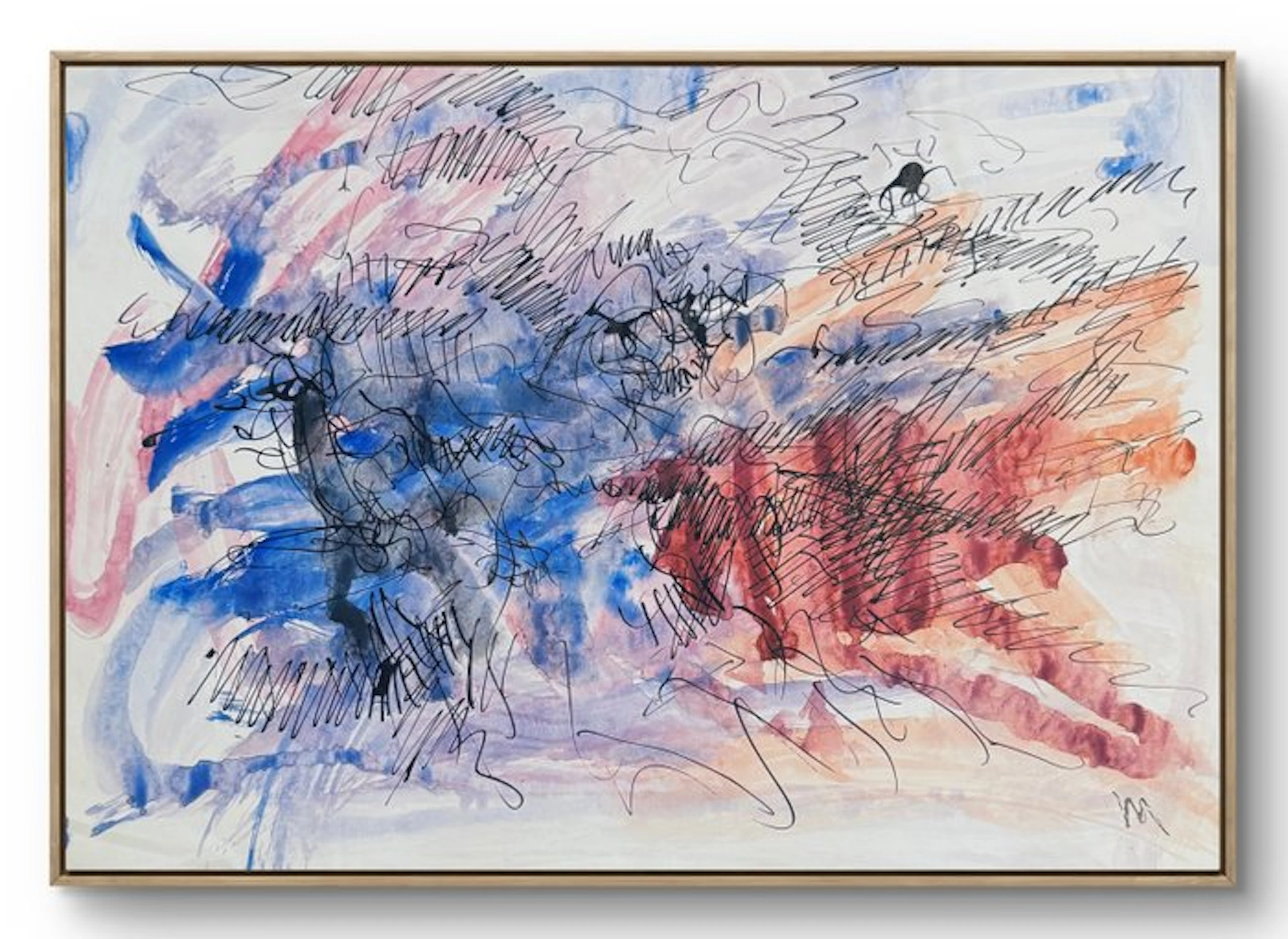 René Mels (1909-1977) - Composition abstraite 1965-1970
