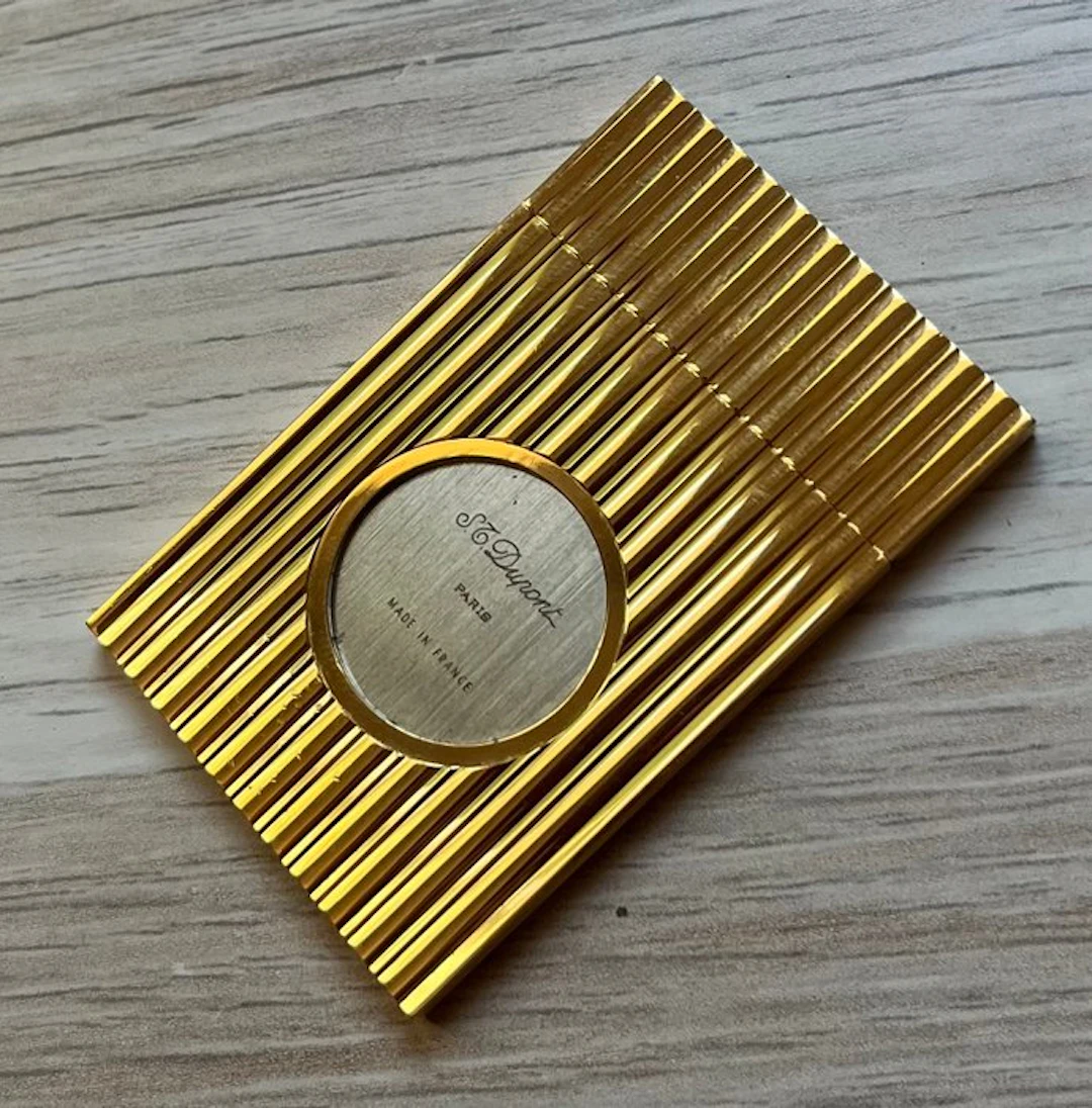 S.T. Dupont - No reserve price - Cigar cutter - Gilt...