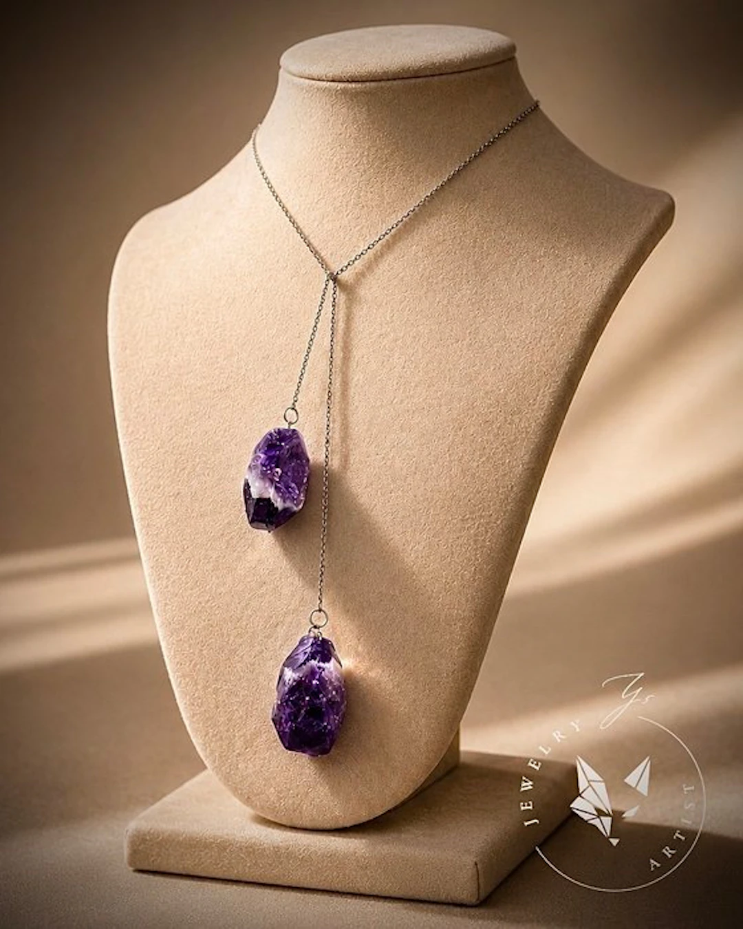 Designer Jewelry - AAA - Rare-Cut Amethyst - 925 Silver...
