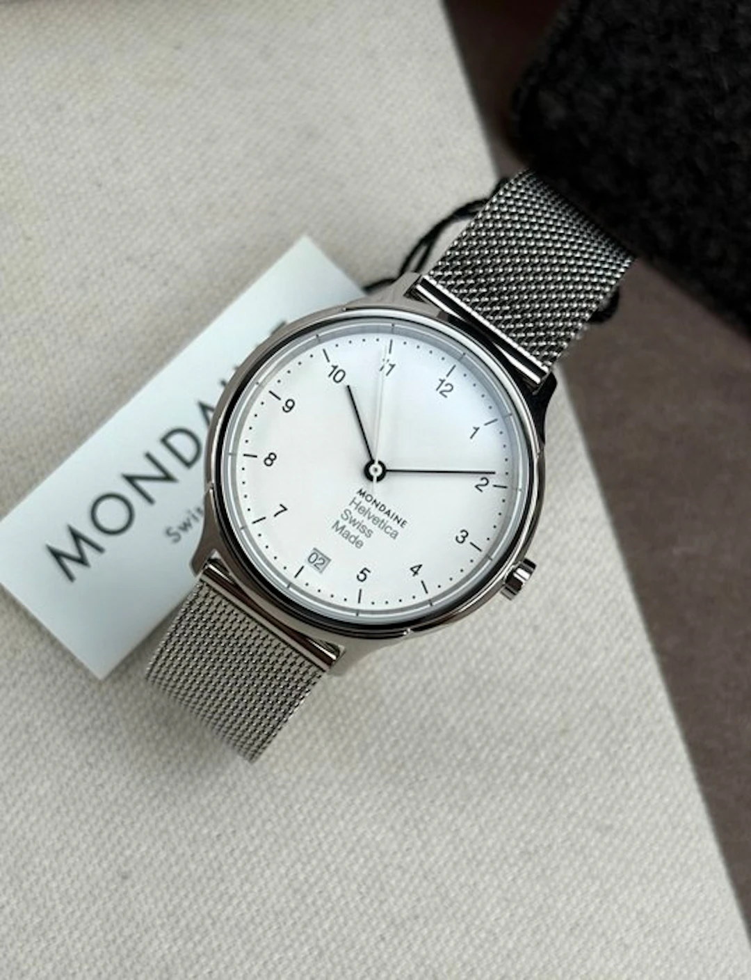 Mondaine - Helvetica No1 Date - No reserve price...