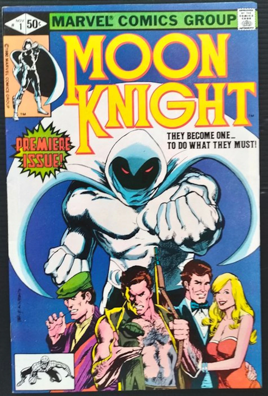 Moon Knight - # 1 Key Bronze Age Issue - 1980 - 1 Comic