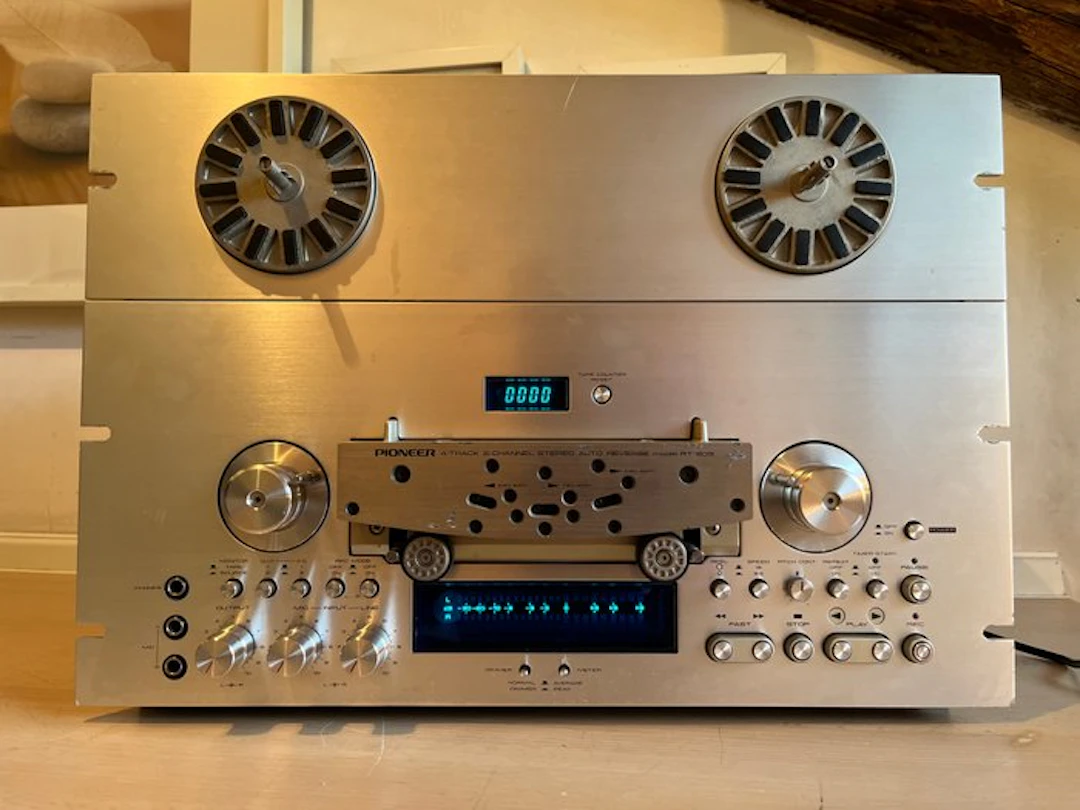 Pioneer - RT 909 AutoReverse blue lines Reel to reel deck 26 cm