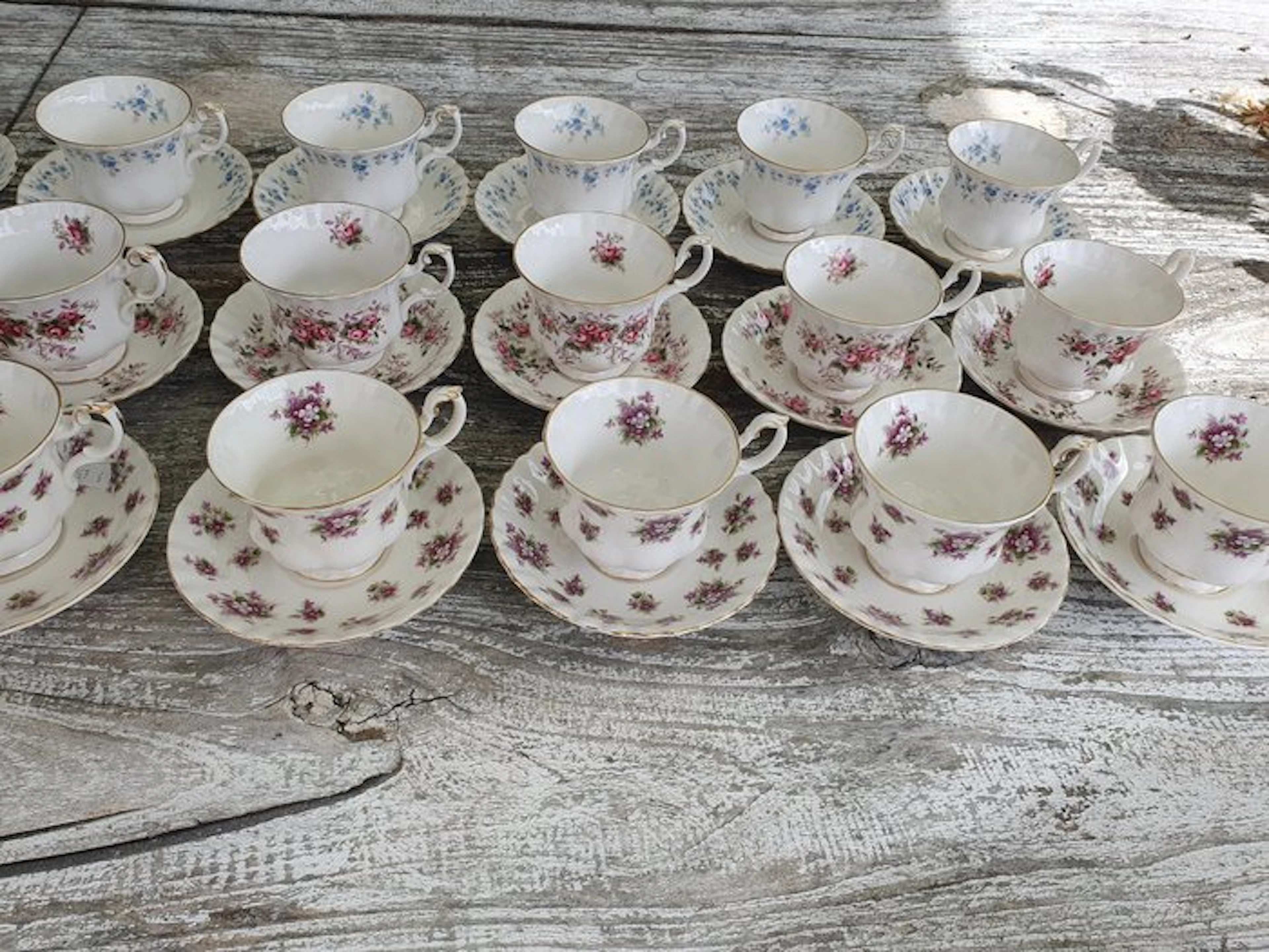 Royal Albert - Table service (18) - Lavender Rose